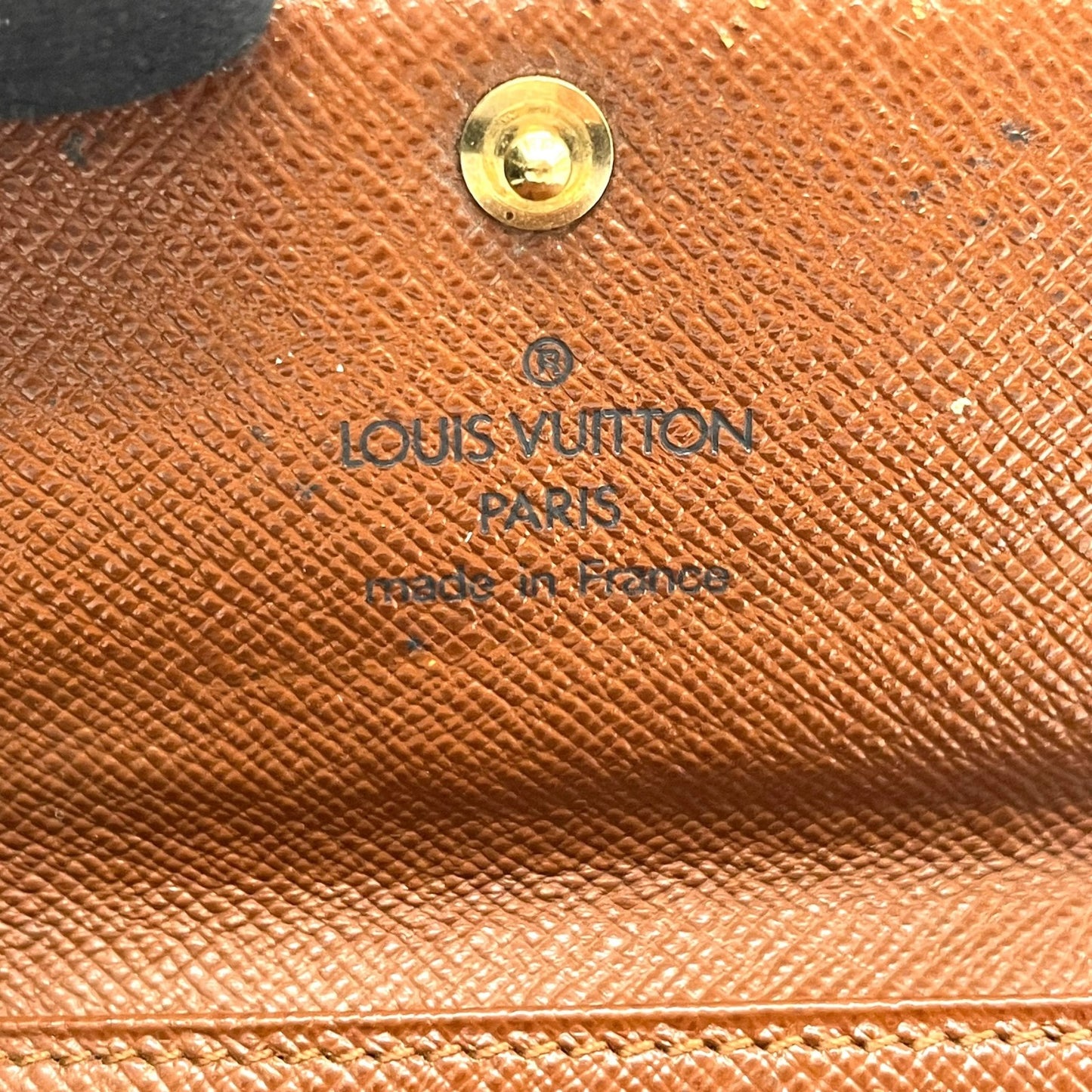 ルイヴィトン LOUIS VUITTON LV モノグラム ミュルティクレ 6連 キーケース M62630 茶色 ブラウン PVC レザー 1