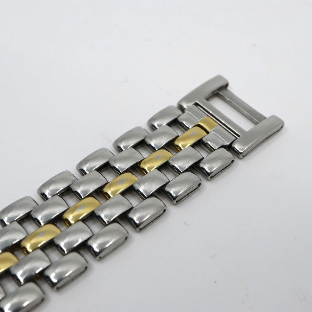 【電池交換済／稼働品】SEIKO セイコー ルーセント 腕時計 メンズ レディース ユニセックス クオーツ アナログ ローマンインデックス コンビカラー シルバー ゴールド ドレスウォッチ クラシックデザイン ビンテージ ファッション 7N01-614A G4