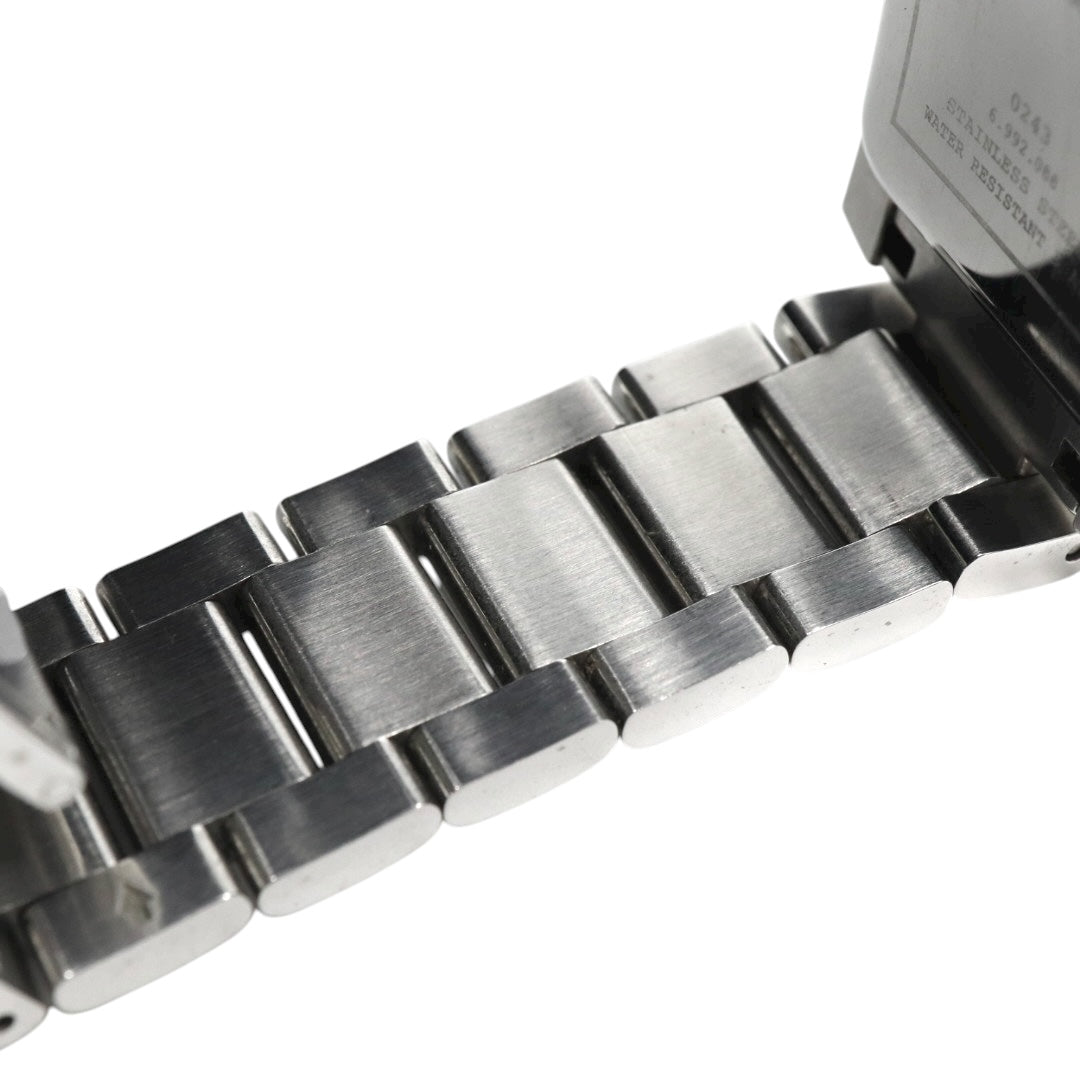 【美品】コーチ COACH 腕時計 レディース レクタンギュラー 0243 スクエア シルバー 白文字盤 ステンレス クォーツ 3針 デイト ビジネス フォーマル オフィス 通勤 クラシック 上品 洗練 スイス製 角型 G10