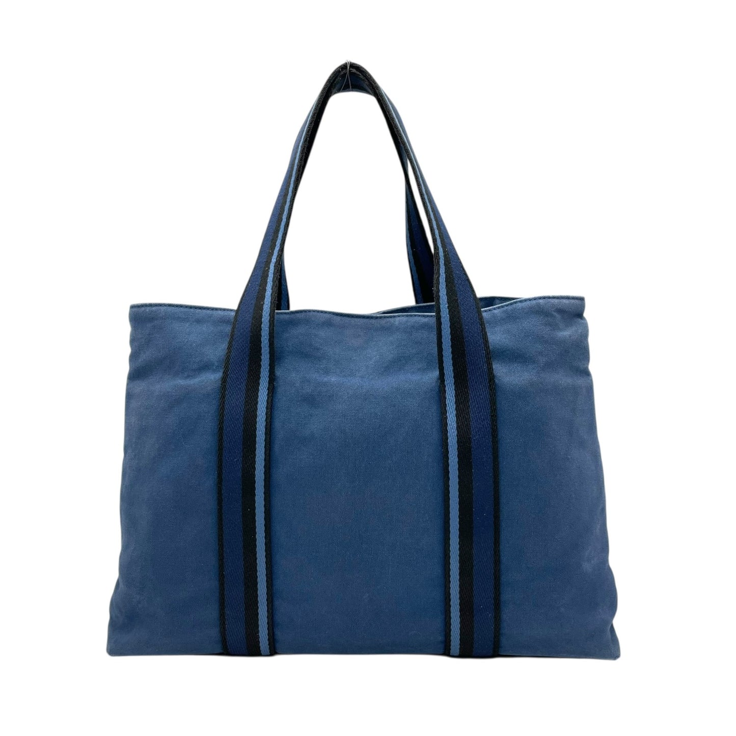 エルメス HERMES トロカホリゾンタル MM トートバッグ ハンドバッグ キャンバス レザー 本革 ネイビー ブルー 青 ブラック 黒 ストライプ メンズ レディース ユニセックス A4収納可 通勤 通学 ビジネス 軽量 鞄 カバン k3