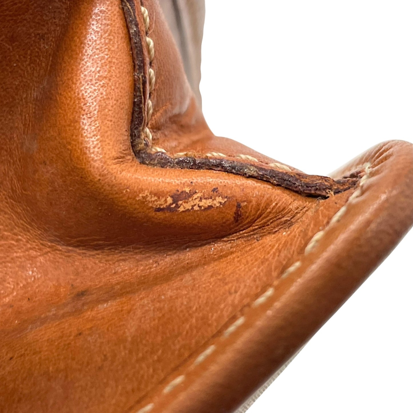 セリーヌ CELINE マカダム柄 クラッチバッグ セカンドバッグ ベージュ ブラウン 茶色 トリオンフロゴ PVC×レザー ヴィンテージ バッグ U9