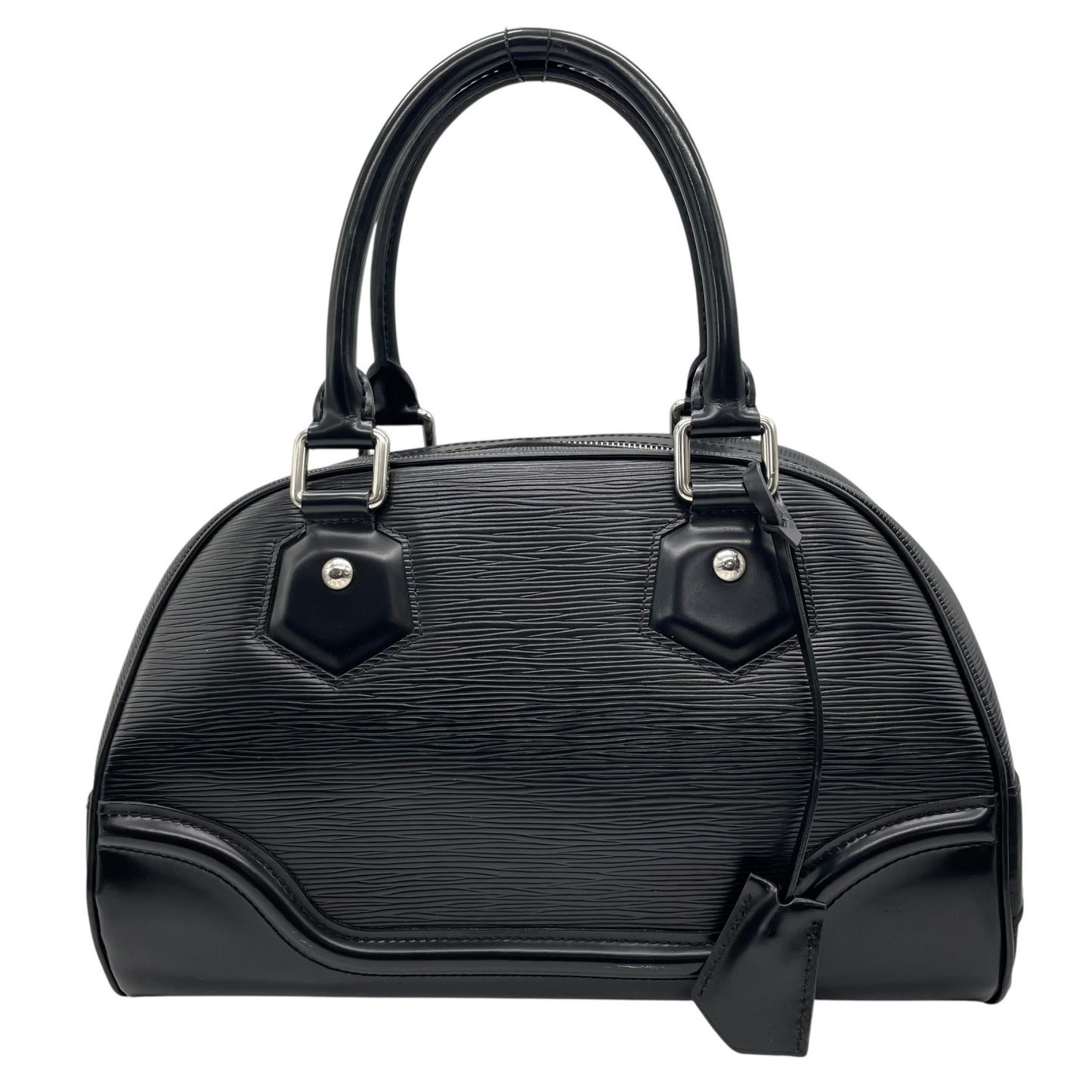 LOUIS VUITTON ルイ・ヴィトン M59322 ハンドバッグ レザー ブラック【中古】 ユニセックス