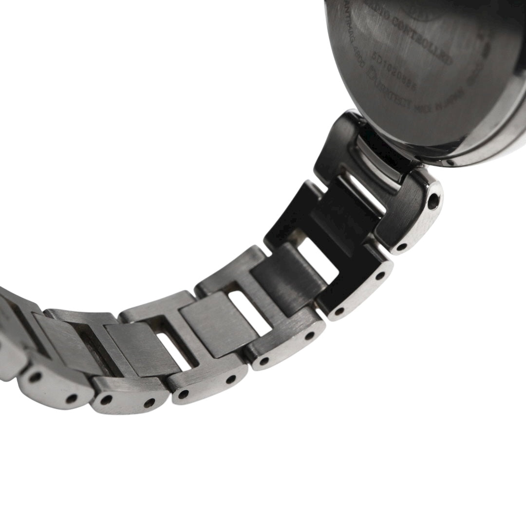 CITIZEN シチズン xC クロスシー エコドライブ 電波時計 腕時計 シルバー ローマンインデックス デイト レディース G11