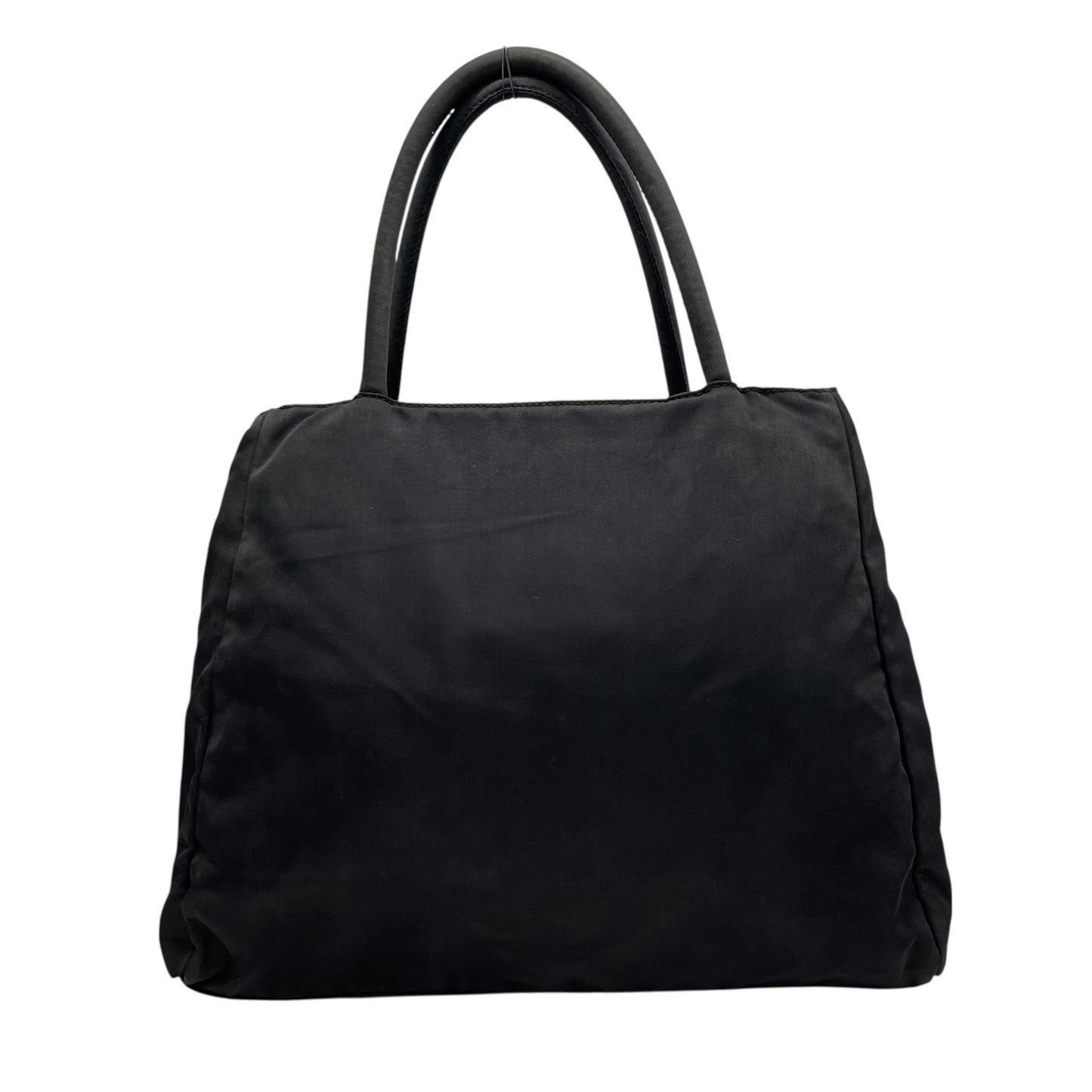 美品 PRADA プラダ ナイロントートバッグ ブラック 三角ロゴプレート 大容量 ハンドバッグ レディース メンズ 正規品 K3
