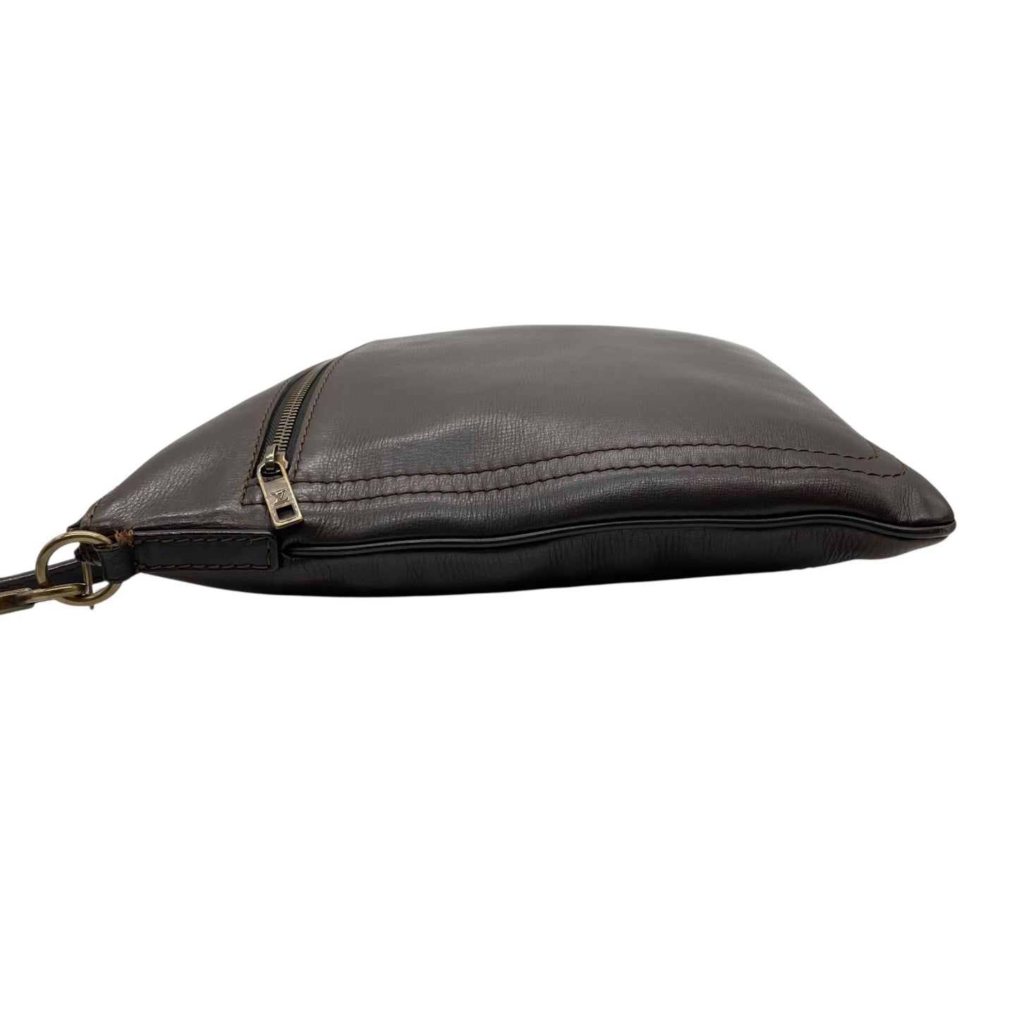 ルイ・ヴィトン LOUIS VUITTON サック・プラ ショルダーバッグ ユタレザー ブラウン系 カフェ M92073 メンズ レディース K8