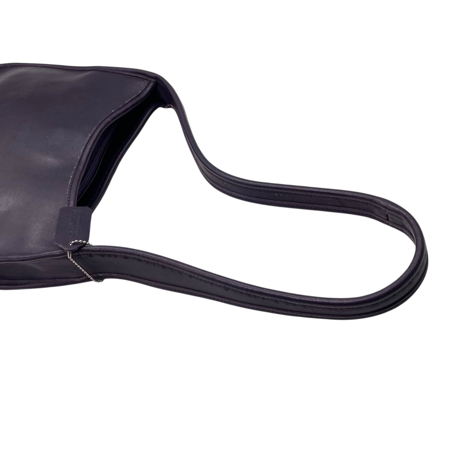 COACH コーチ 9047 ショルダーバッグ レザー パープル【中古】 レディース