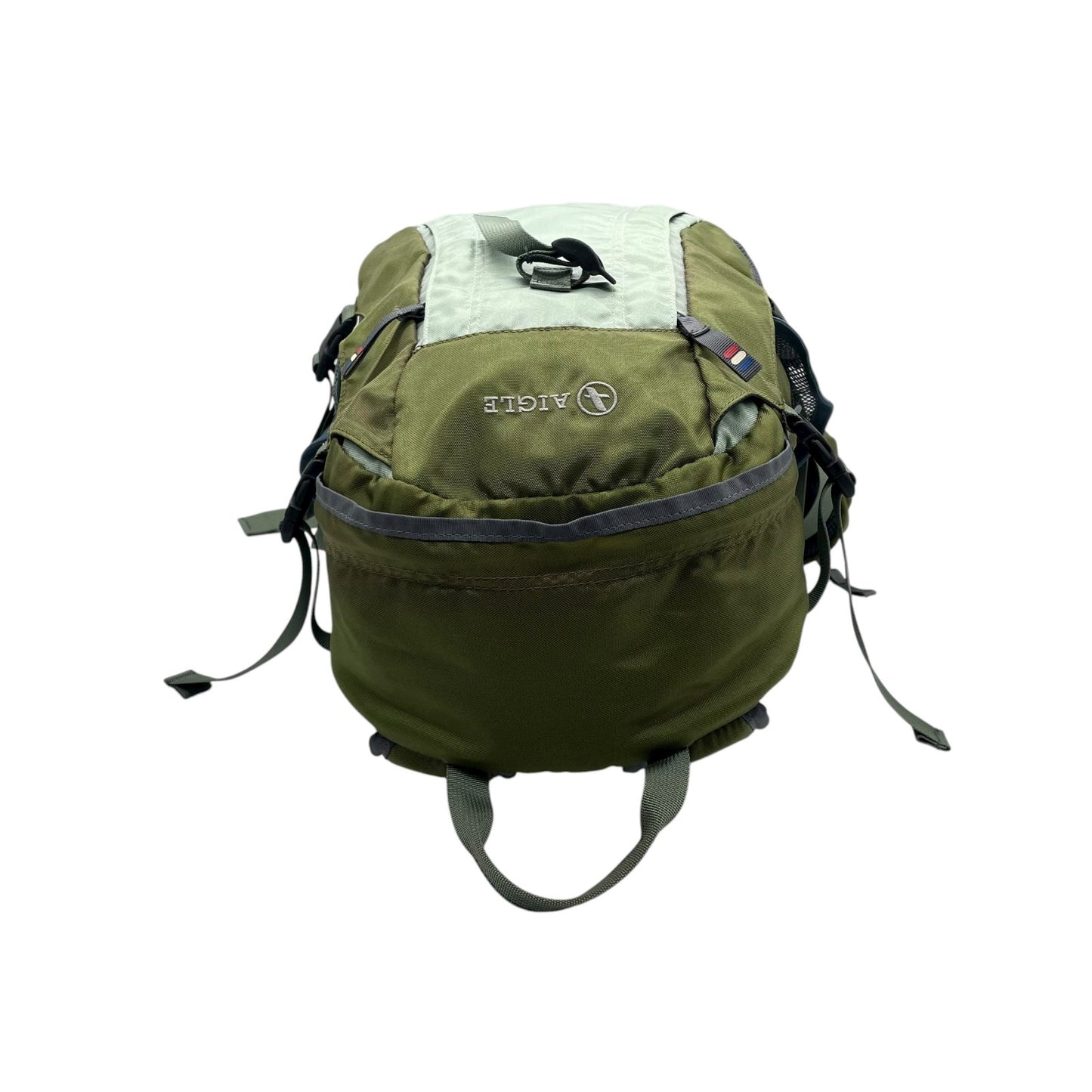 エーグル AIGLE リュックサック グリーン 緑 カーキ ナイロン キャンバス メンズ レディース バッグパック 登山 ハイキング U14