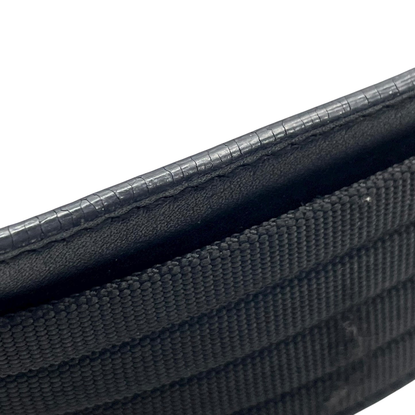 サルヴァトーレ フェラガモ Salvatore Ferragamo ガンチーニ ショルダーバッグ トートバッグ キャンバス 黒 ブラック シルバー金具 ロゴ ワンショルダー C3