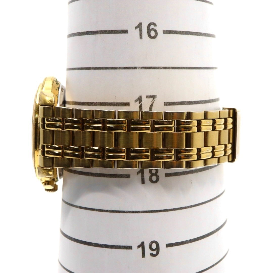 【稼働品】 seiko セイコー キネティック 腕時計 5M22-7B40 メンズ ゴールド ホワイト文字盤 デイト アナログ ヴィンテージ ドレスウォッチ クラシックデザイン エレガント ビジネス 自動巻き発電 高級モデル クリーニング済み G4