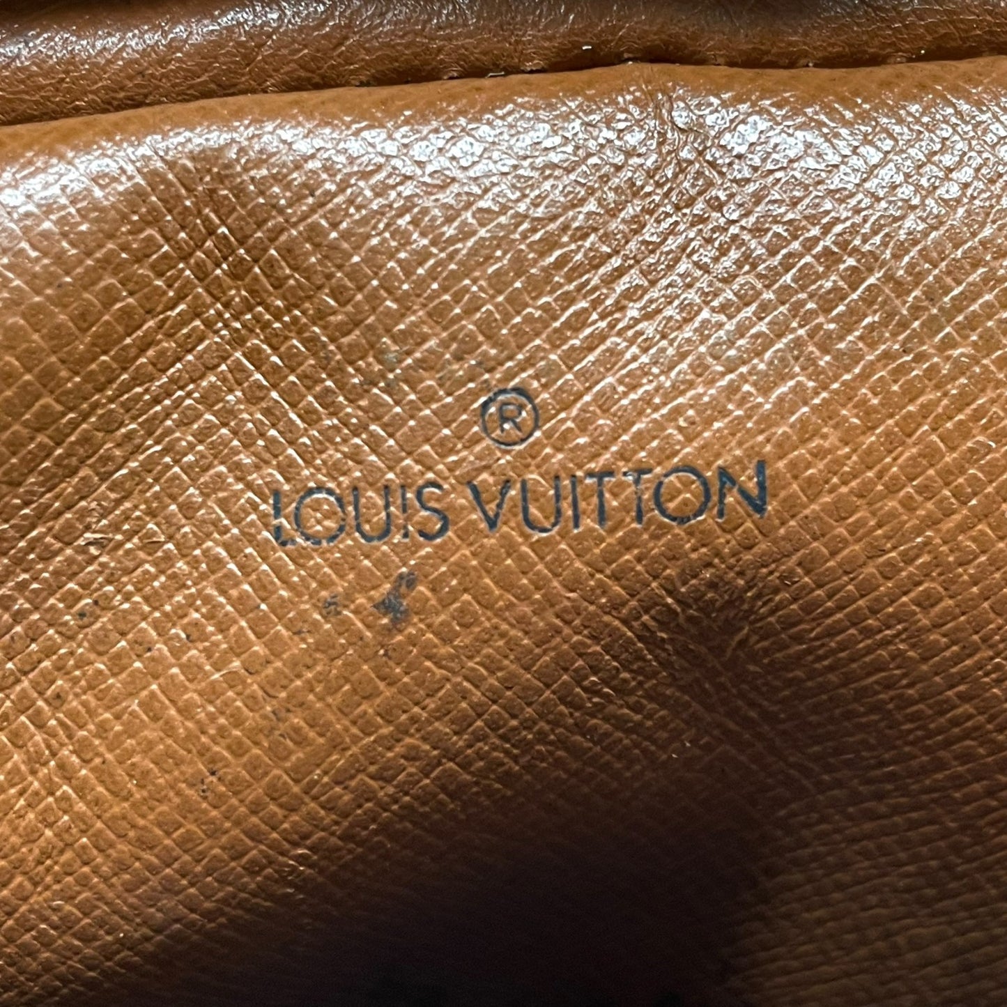 LOUIS VUITTON ルイヴィトン モノグラム コンピエーニュ セカンドバッグ クラッチバッグ PVC レザー M51847 茶 ブラウン ゴールド金具 メンズ W3