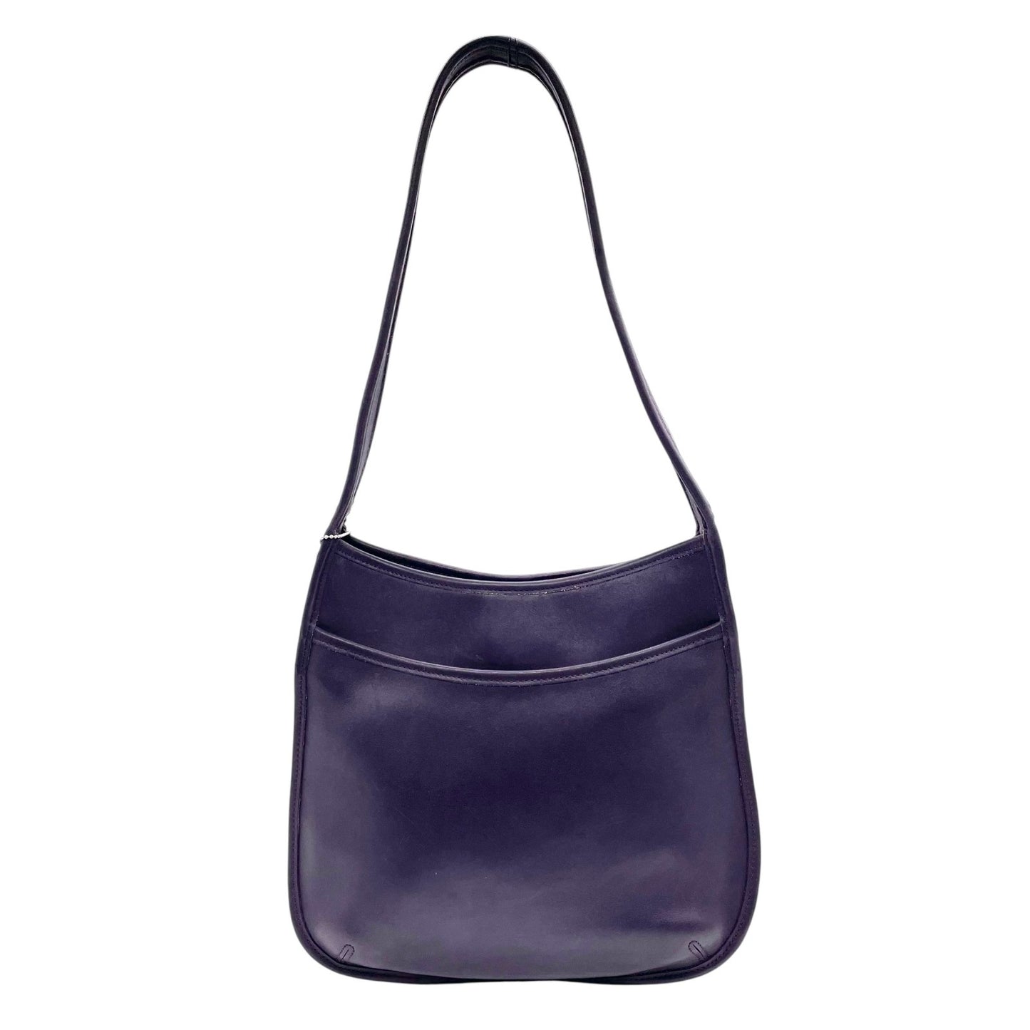 COACH コーチ 9047 ショルダーバッグ レザー パープル【中古】 レディース