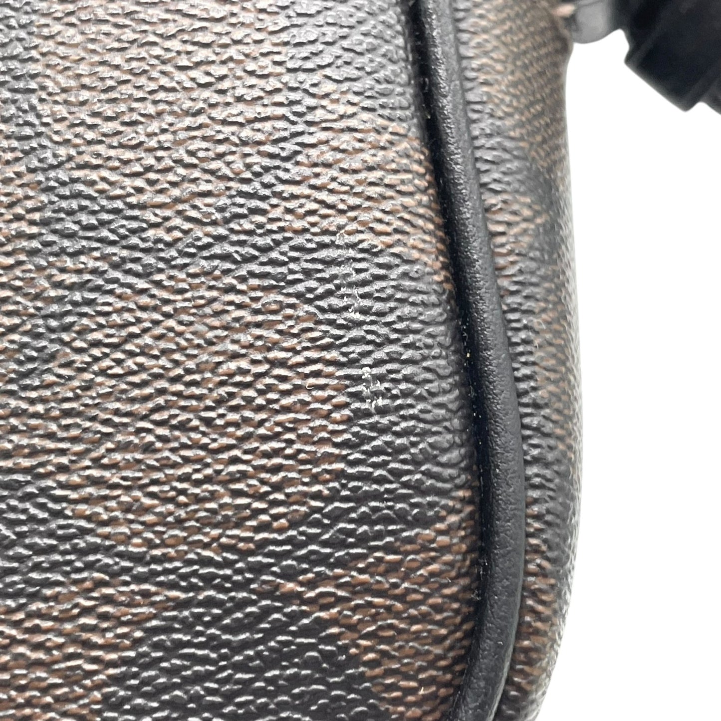 美品 コーチ COACH シグネチャー PVC レザー クロスボディ カメラバッグ ショルダーバッグ C9926 茶色 ブラウン 黒 ブラック ゴールド金具 金金具 ミニバッグ 1