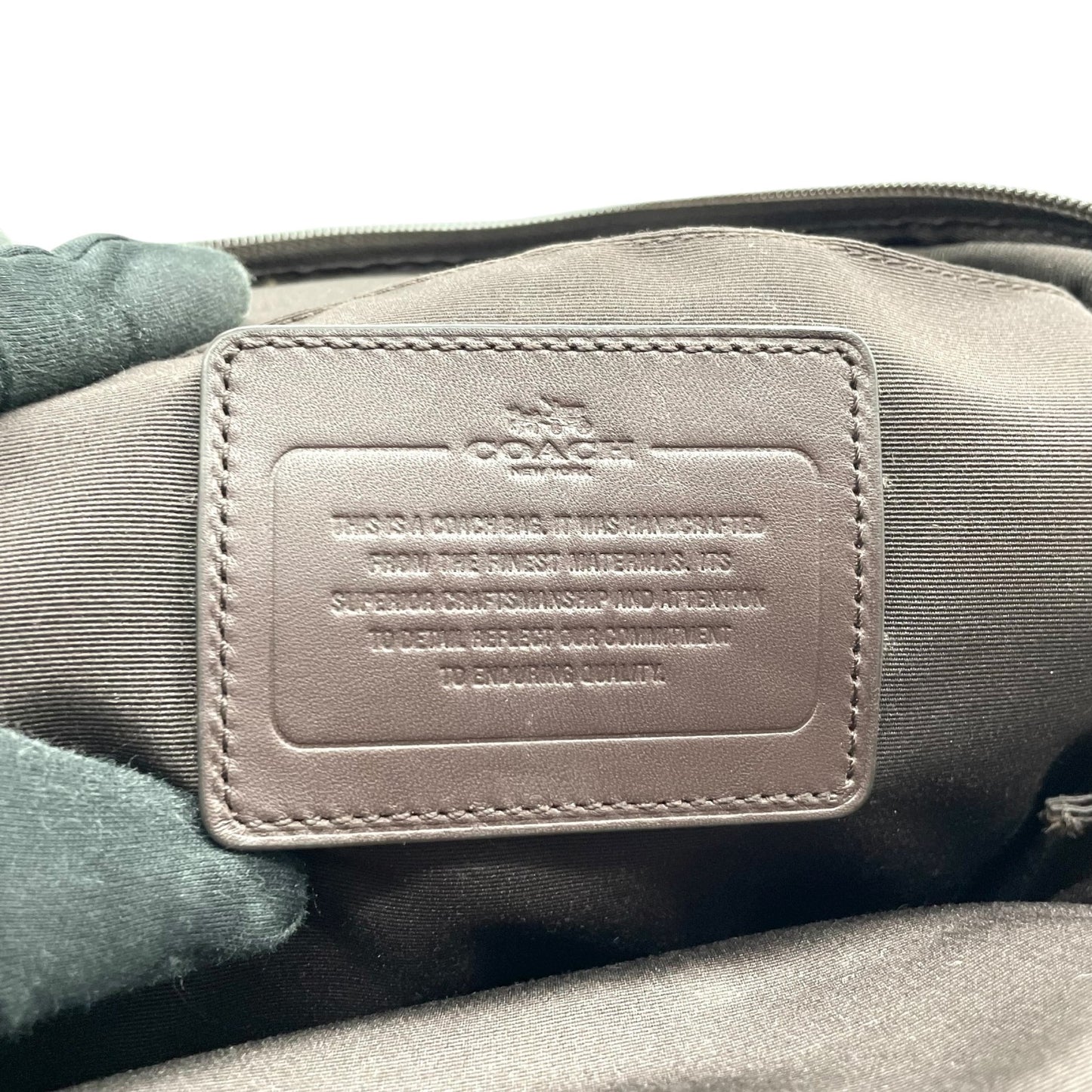 コーチ COACH スエード×レザー ボディバッグ スリングバッグ クロスボディ オレンジ 茶色 ブラウン メンズ レディース ユニセックス C7