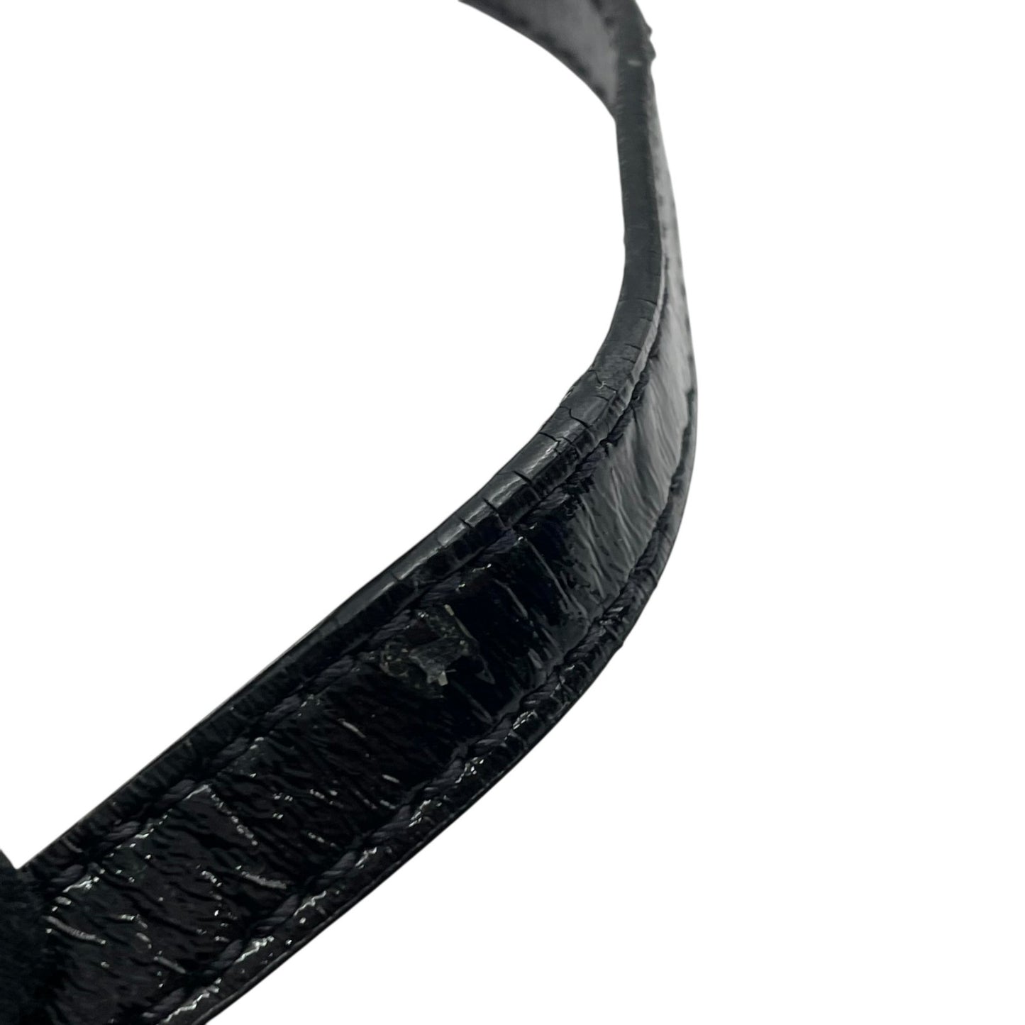 ケイトスペード kate spade ヴェリーゼ ショルダーバッグ エナメル レザー 黒 ブラック ゴールド金具 ロゴ 斜め掛け可 ポシェット レディース U6