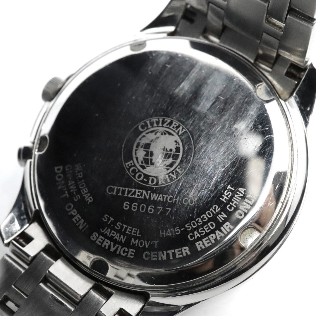 citizen シチズン フォルマ エコドライブ 電波ソーラー 腕時計 H415-S033012 ホワイト文字盤 ステンレススチール メンズ G8