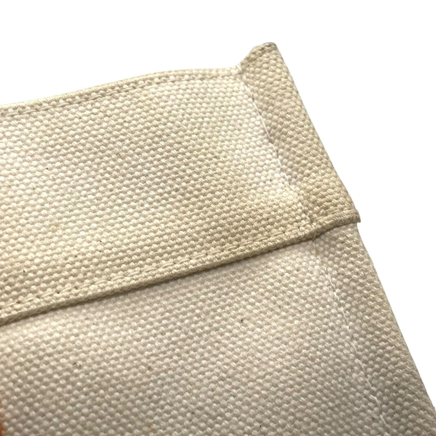 HERMES エルメス ボラボラPM ボラボラトート トートバッグ ハンドバッグ キャンバス アイボリー オレンジ シルバー金具 レディース B