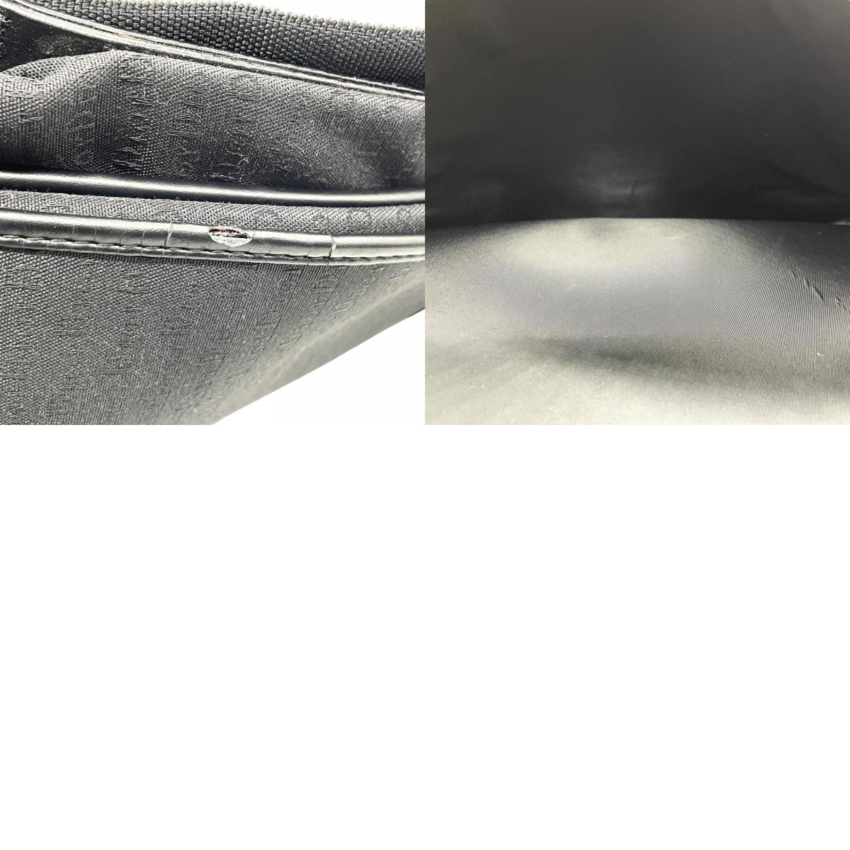 Christian Dior クリスチャン ディオール ショルダーバッグ メッセンジャーバッグ ブラック 黒 ロゴ総柄 モノグラム ビジネス メンズ レディース ユニセックス B