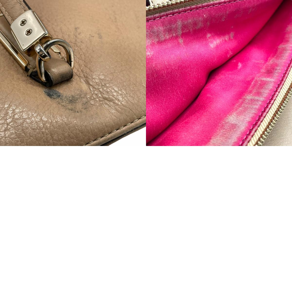 COACH コーチ トートバッグ ハンドバッグ ベージュ レザー ゴールド金具 肩掛け可 ホースロゴ ロゴチャーム ファスナー開閉 レディース E10