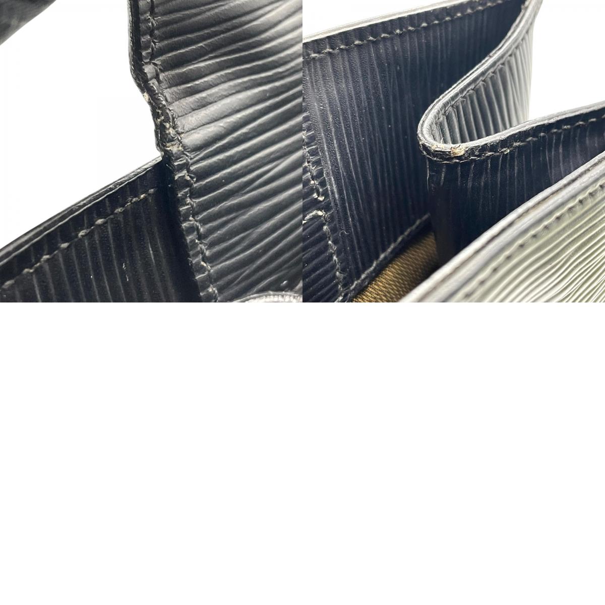 FENDI フェンディ トートバッグ ショルダーバッグ ワンショルダー 黒 ブラック エピレザー ロゴ型押し シルバー金具 FFロゴ 大容量 ヴィンテージ オールド C