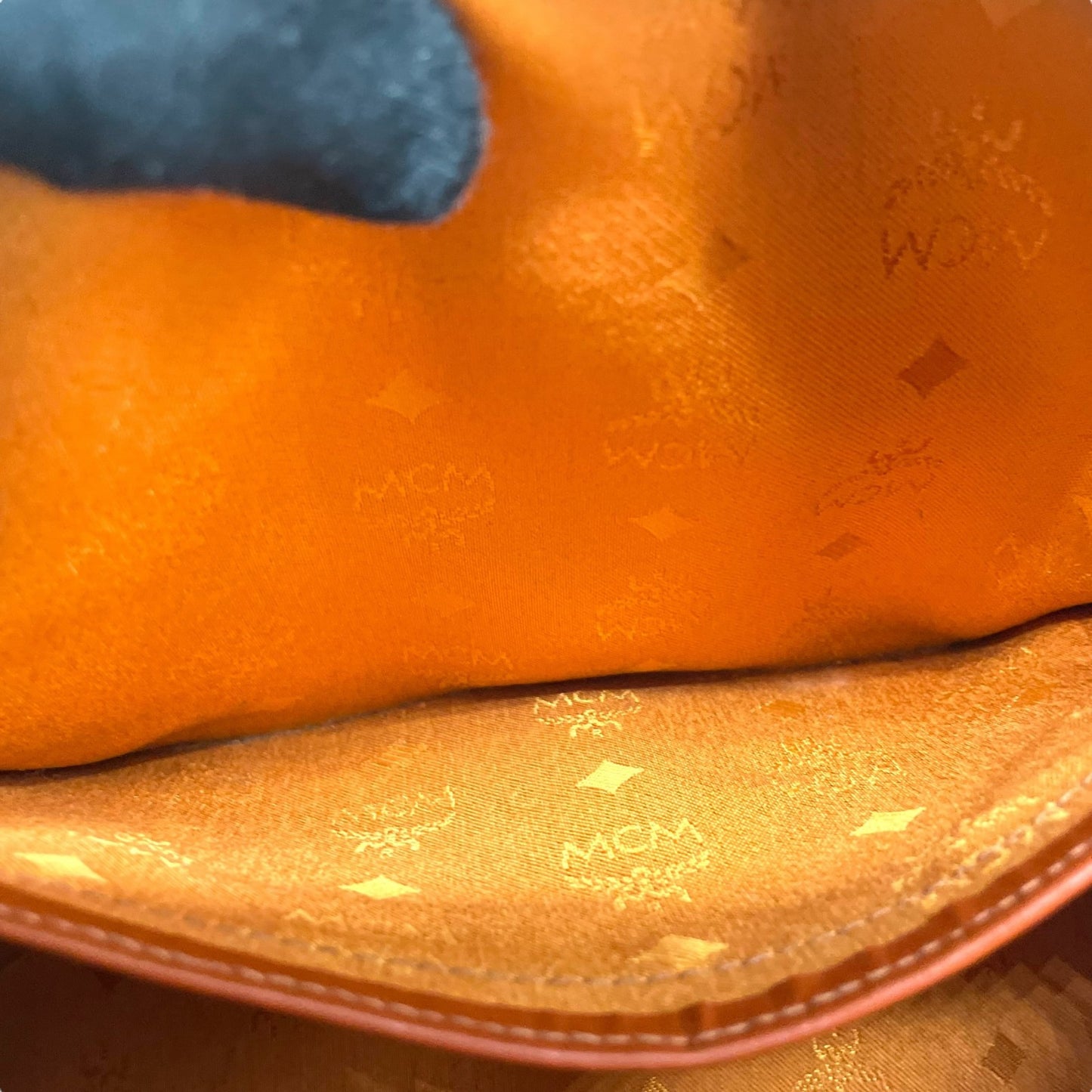 MCM エムシーエム ヴィセトス柄 ボストンバッグ 2WAY ハンドバッグ ショルダーバッグ レザー ブラウン 茶色 ヴィンテージ C