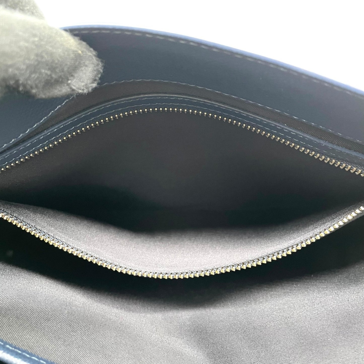 サマンサタバサ Samantha Thavasa トートバッグ ロゴジャガード 紺 ネイビー 肩掛け A4収納可 上品 T2