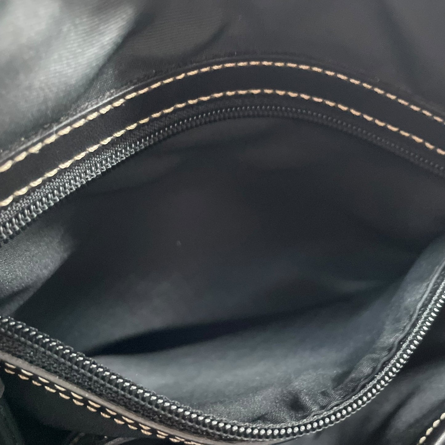 未使用級 美品 コーチ COACH ナイロン レザー ショルダーバッグ クロスボディ 70204 黒 ブラック 軽量 メンズ レディース S24