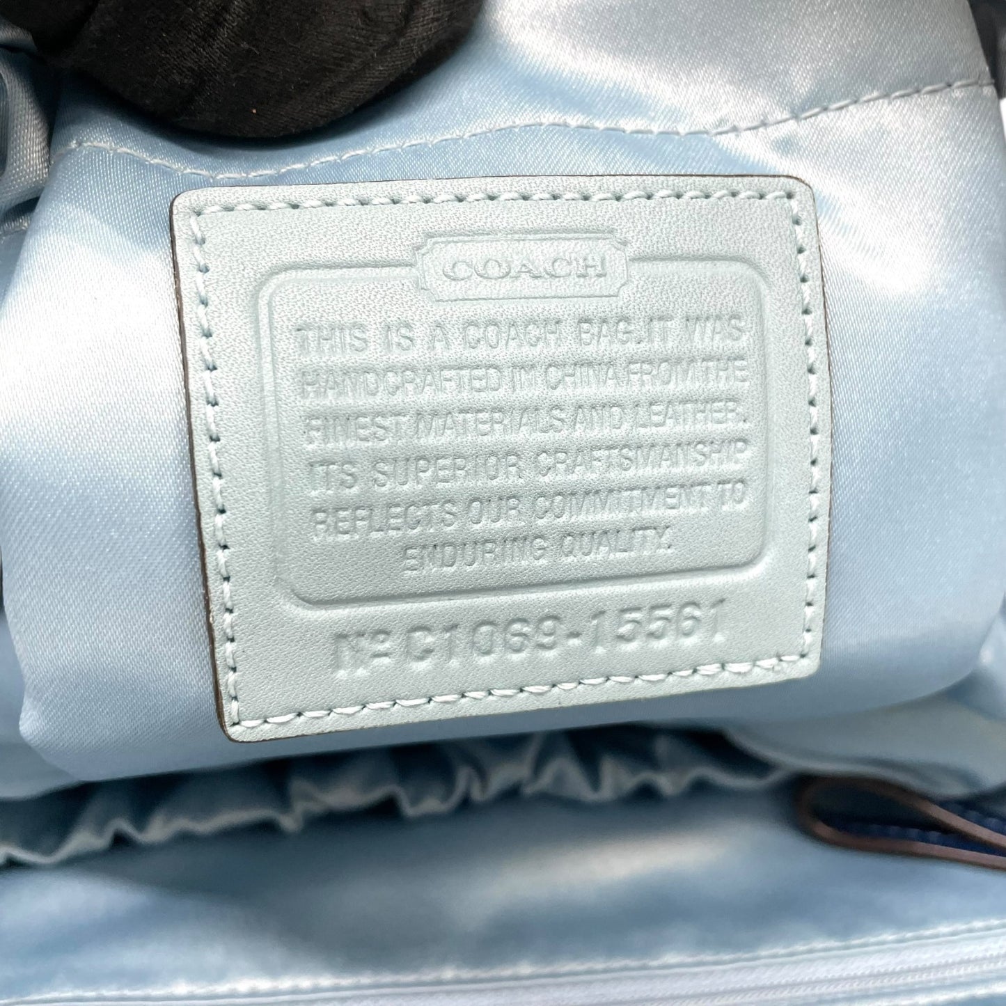 美品 コーチ COACH トートバッグ ショルダーバッグ 2WAY シグネチャー サークル柄 紺 ネイビー A4収納可 ショルダーストラップ付 U10