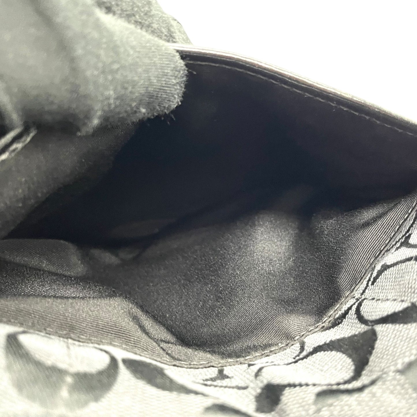 美品 コーチ COACH ソーホー シグネチャー ショルダーバッグ 黒 ブラック レザー キャンバス バックルデザイン S18