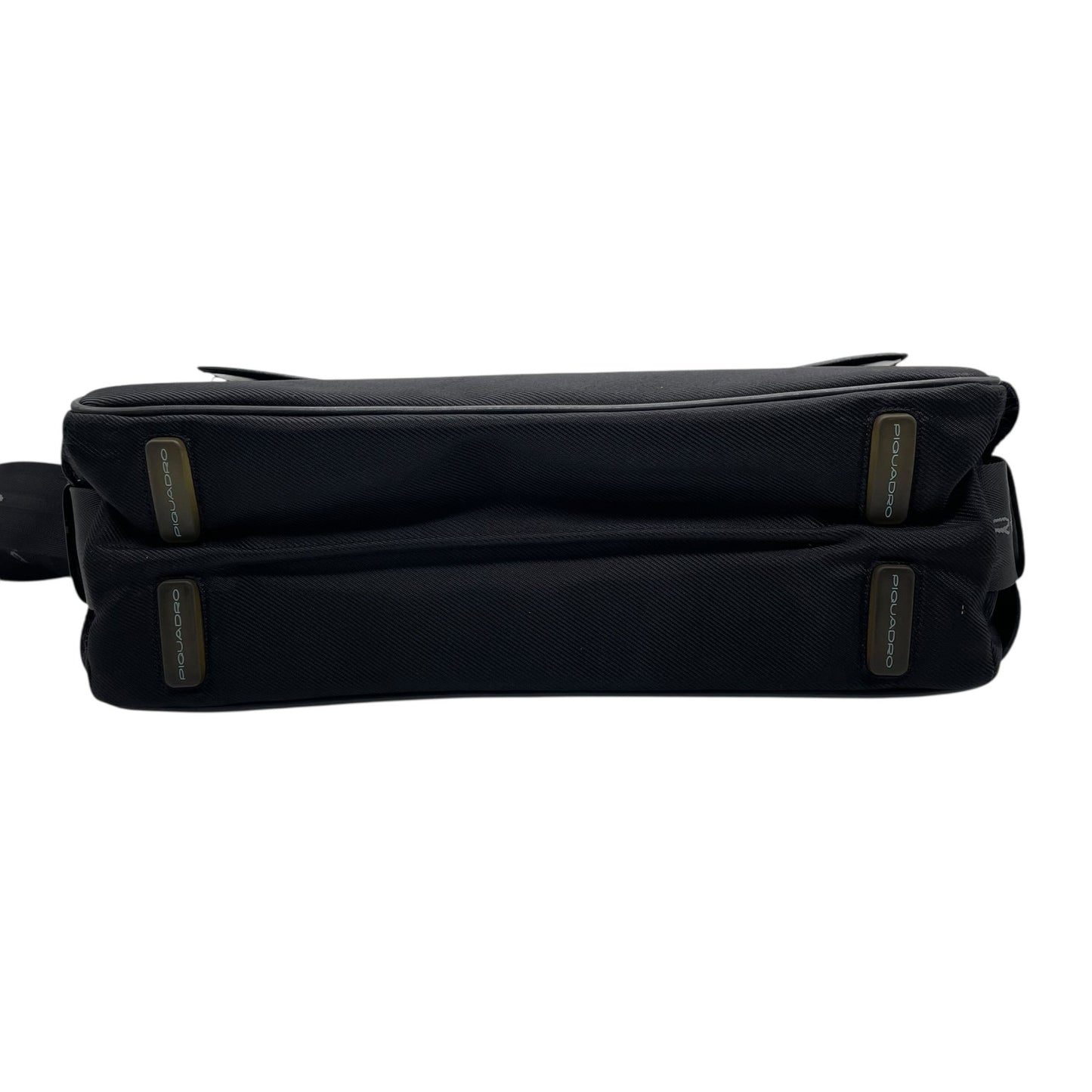 ピクアドロ Piquadro ビジネスバッグ ショルダーバッグ ナイロン×レザー 黒 ブラック メンズ 通勤 2WAY イタリア製 E