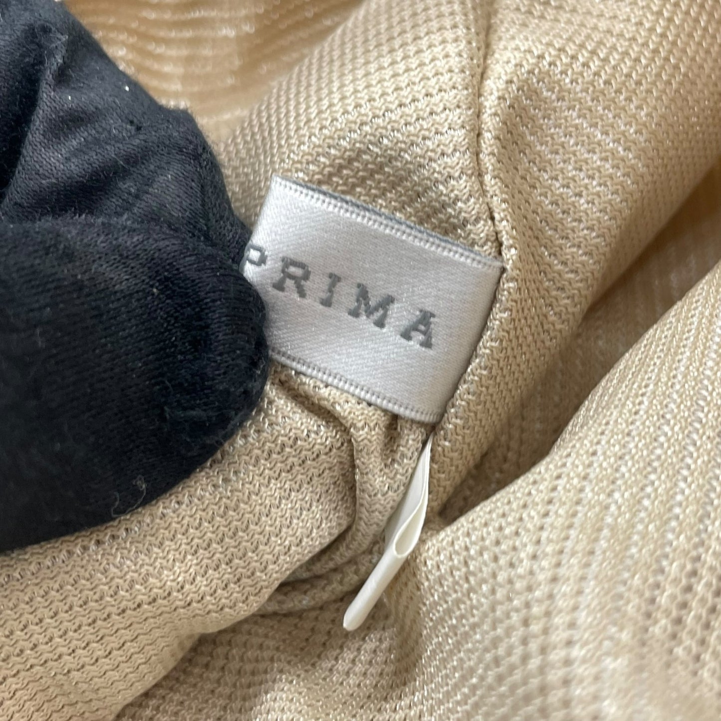 美品 アンテプリマ ANTEPRIMA ワイヤーバッグ ハンドバッグ チェーンストラップ ゴールド ベージュ 半月型 ハーフムーン 手提げ レディース E6