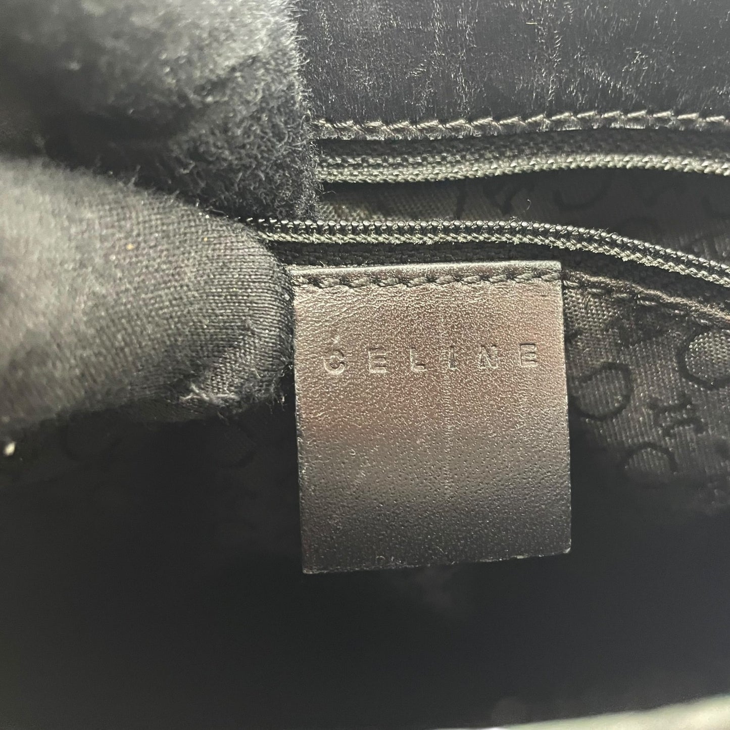 美品 CELINE セリーヌ Cマカダム ショルダーバッグ キャンバス レザー 黒 ブラック シルバー金具 メッセンジャーバッグ オールドセリーヌ メンズ レディース K11