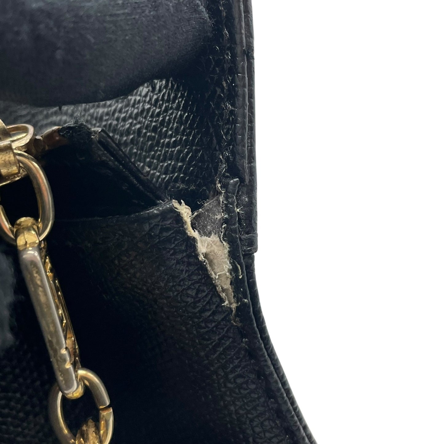 Authentic GIANNI VERSACE Black Sunburst Embossed Leather Handbag Gold Hardware Vintage Archive Women