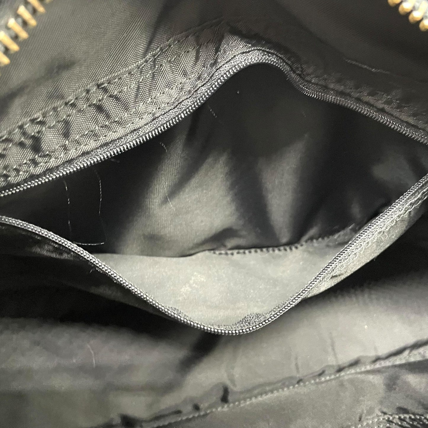 BURBERRY BLUE LABEL バーバリーブルーレーベル 2way ボストンバッグ ショルダーバッグ 斜め掛け可 黒 ブラック ナイロン シルバー金具 ロゴ メンズ レディース S2