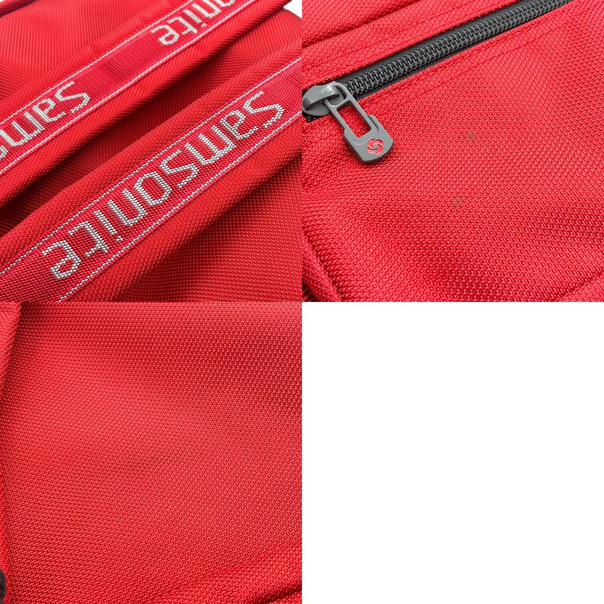 サムソナイト Samsonite ナイロン リュックサック バックパック 赤 レッド 多収納 PC収納可 メンズ レディース ユニセックス S83