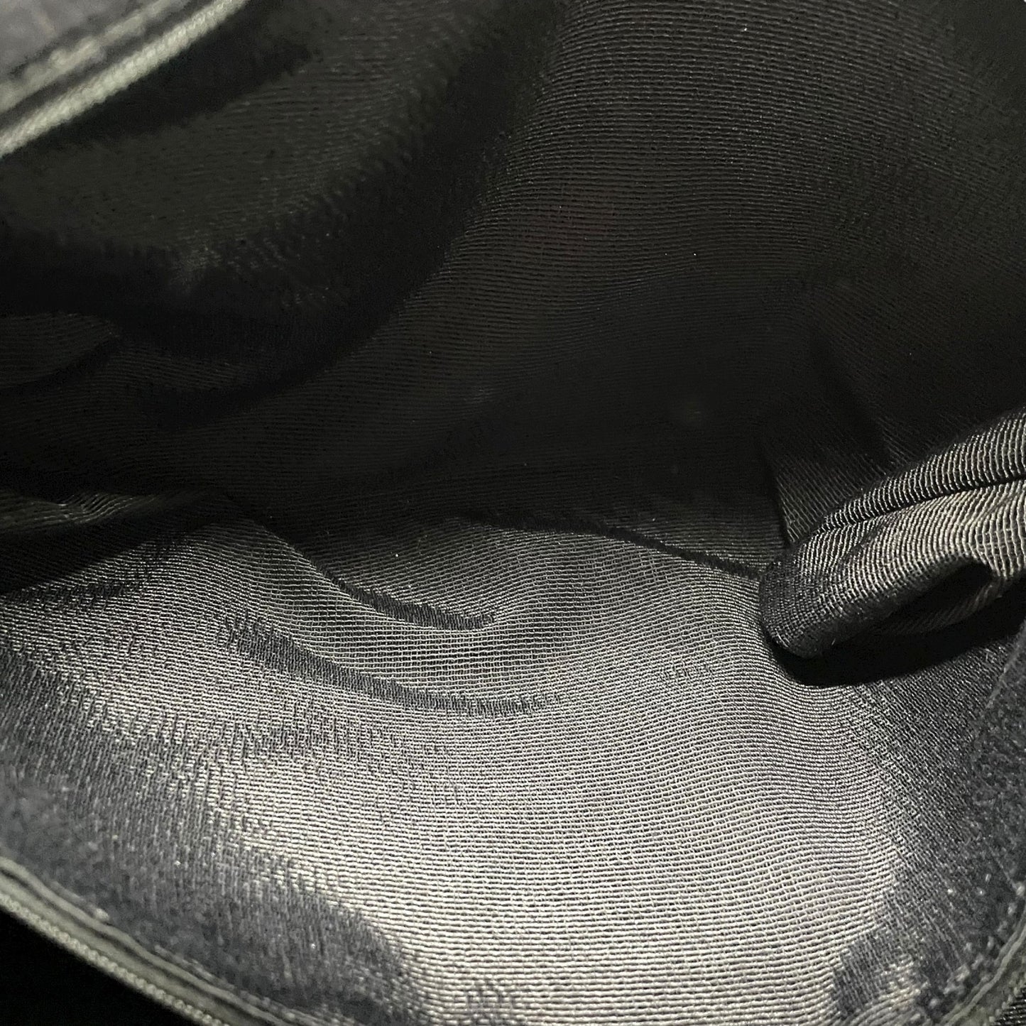 サルヴァトーレ フェラガモ Salvatore Ferragamo ガンチーニ ショルダーバッグ トートバッグ キャンバス 黒 ブラック シルバー金具 ロゴ ワンショルダー C3