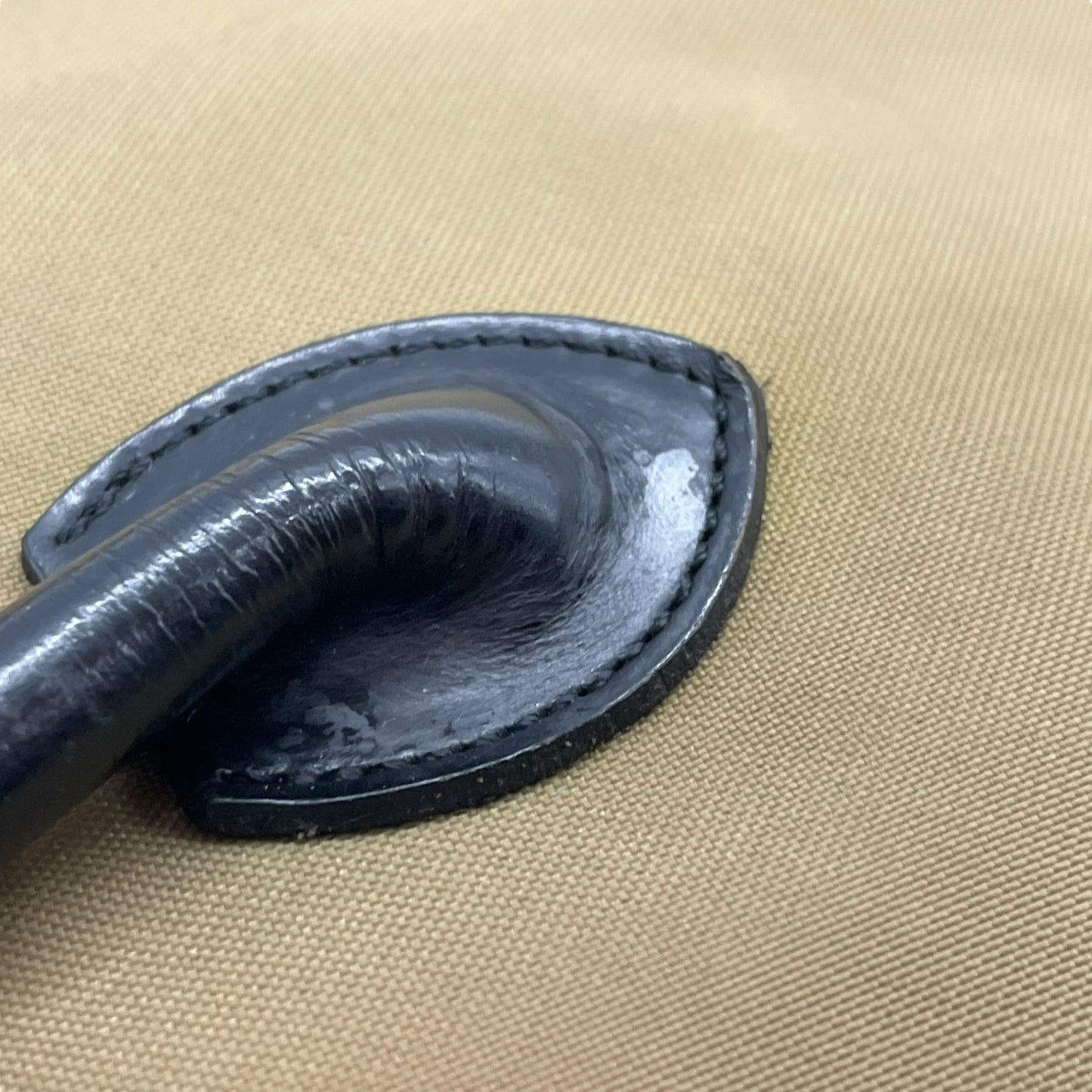 バーバリーブルーレーベル BURBERRY BLUE LABEL ハンドバッグ トートバッグ カーキベージュ ナイロン レザー ノバチェック ファスナー開閉 手提げ レディース Z3