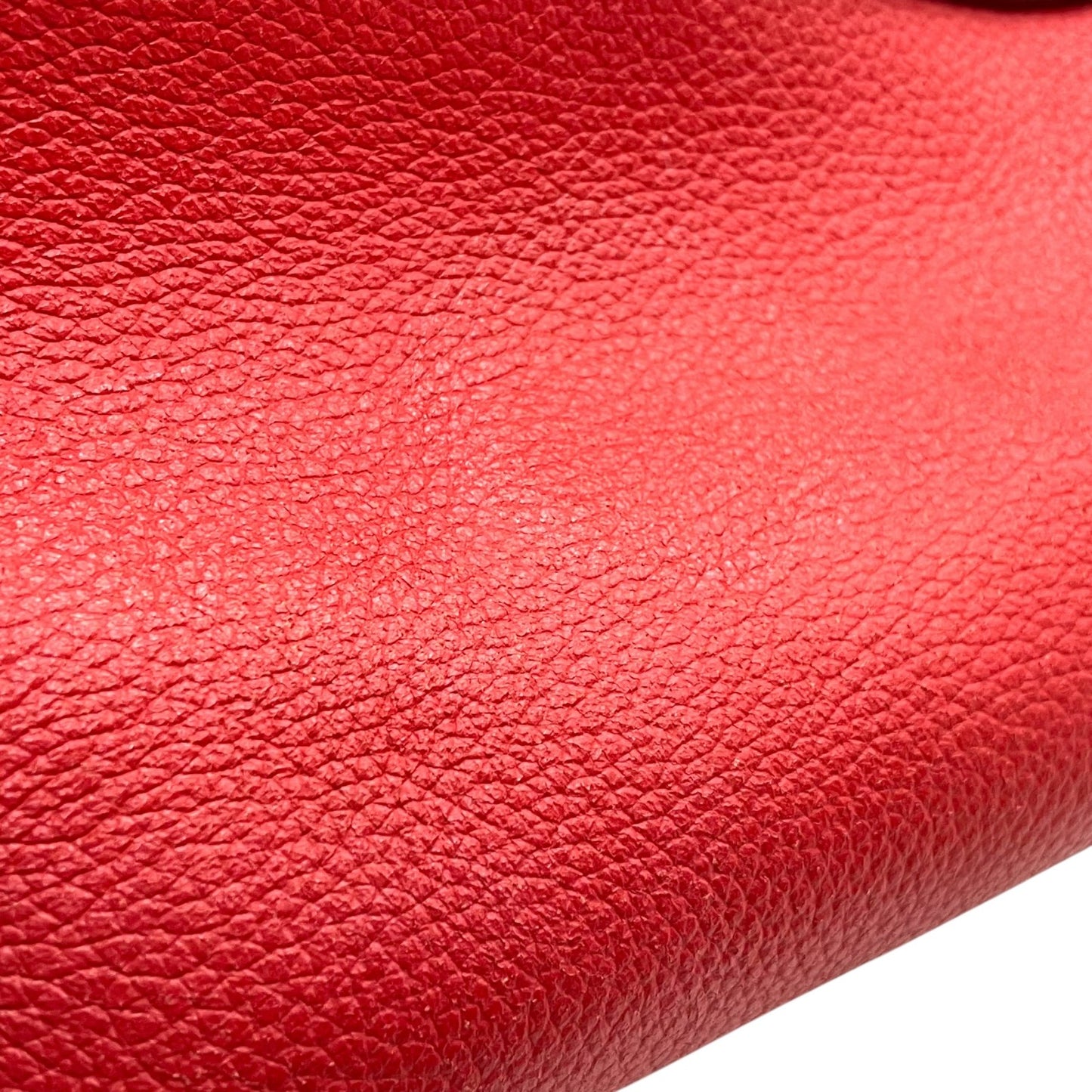 COACH コーチ トートバッグ 赤 レッド レザー ゴールド金具 肩掛け可 A4収納可 25099 ロゴ 馬車柄 レディース U11