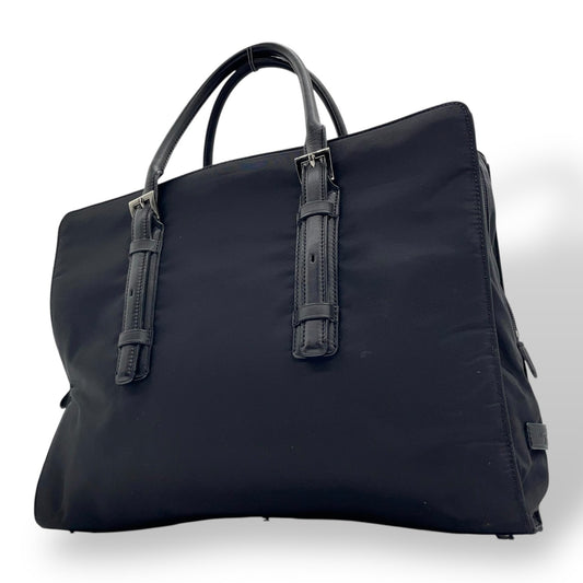 コーチ COACH ナイロン レザー トートバッグ ブラック 黒 A4対応 大容量 ビジネス 通勤 ショルダー ハンドバッグ メンズ レディース U17