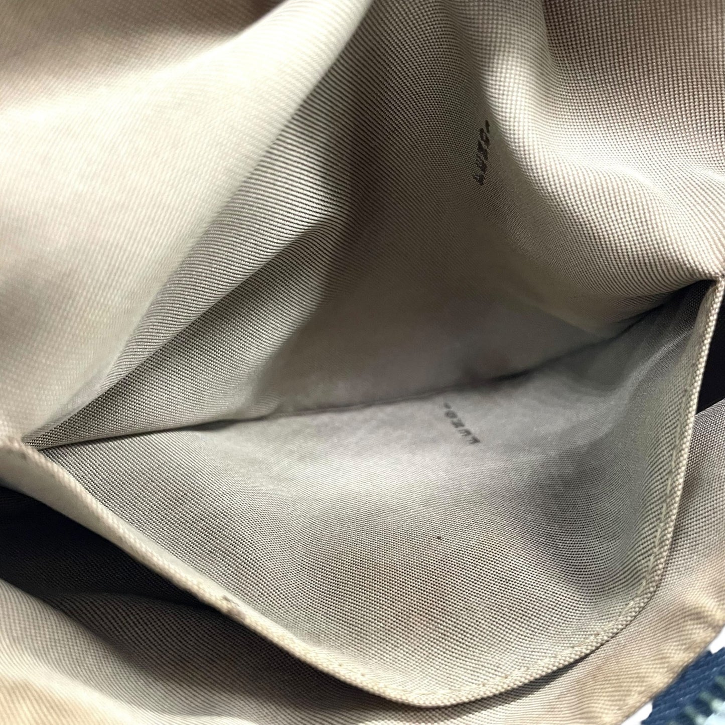 フェンディ Fendi ズッキーノ ショルダーバッグ ネイビー キャンバス レザー 斜め掛け ワンショルダー 00s c2