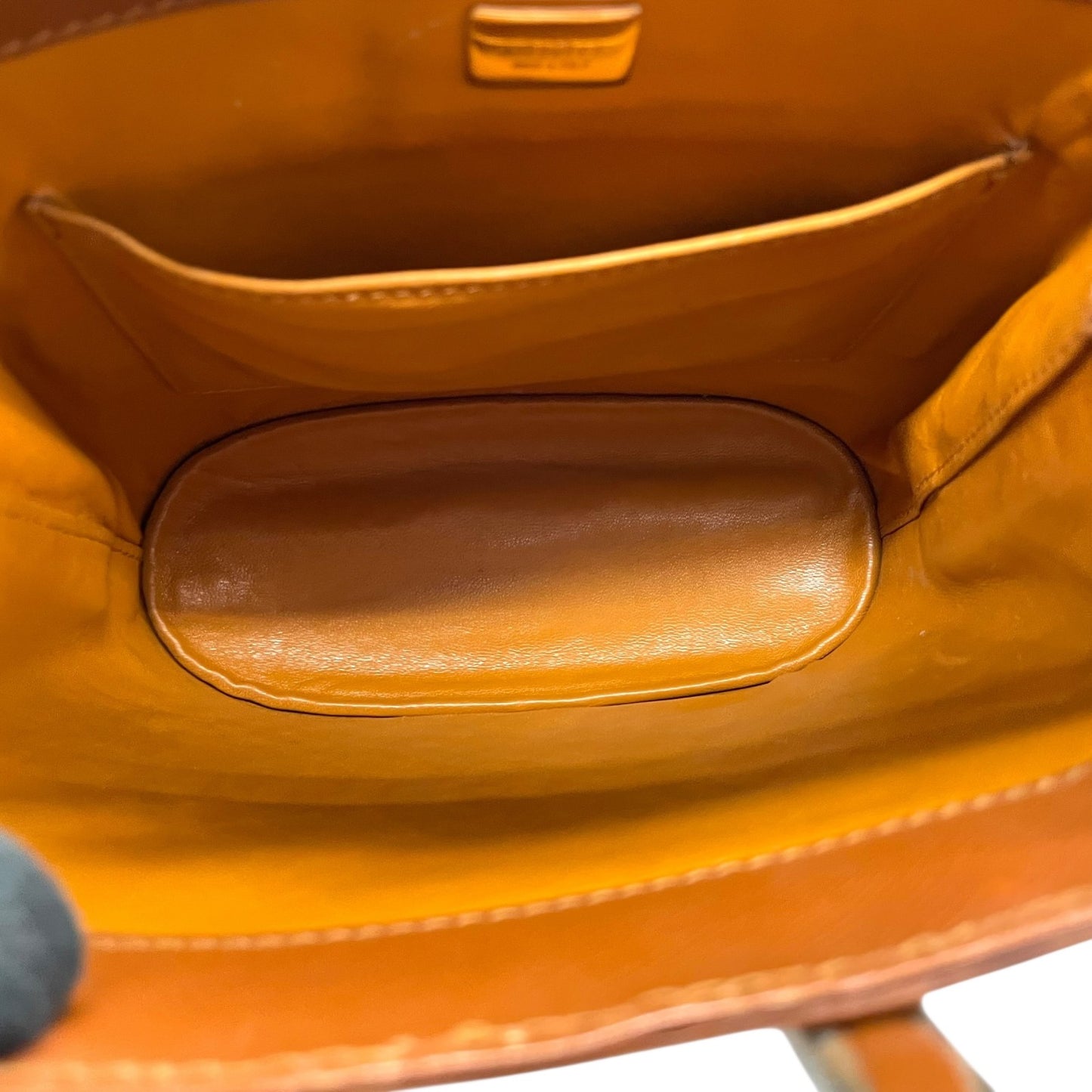 Valextra ヴァレクストラ ヴィンテージ レザー ショルダーバッグ クロスボディ ブラウン ゴールド金具 イタリア製 レディース K5