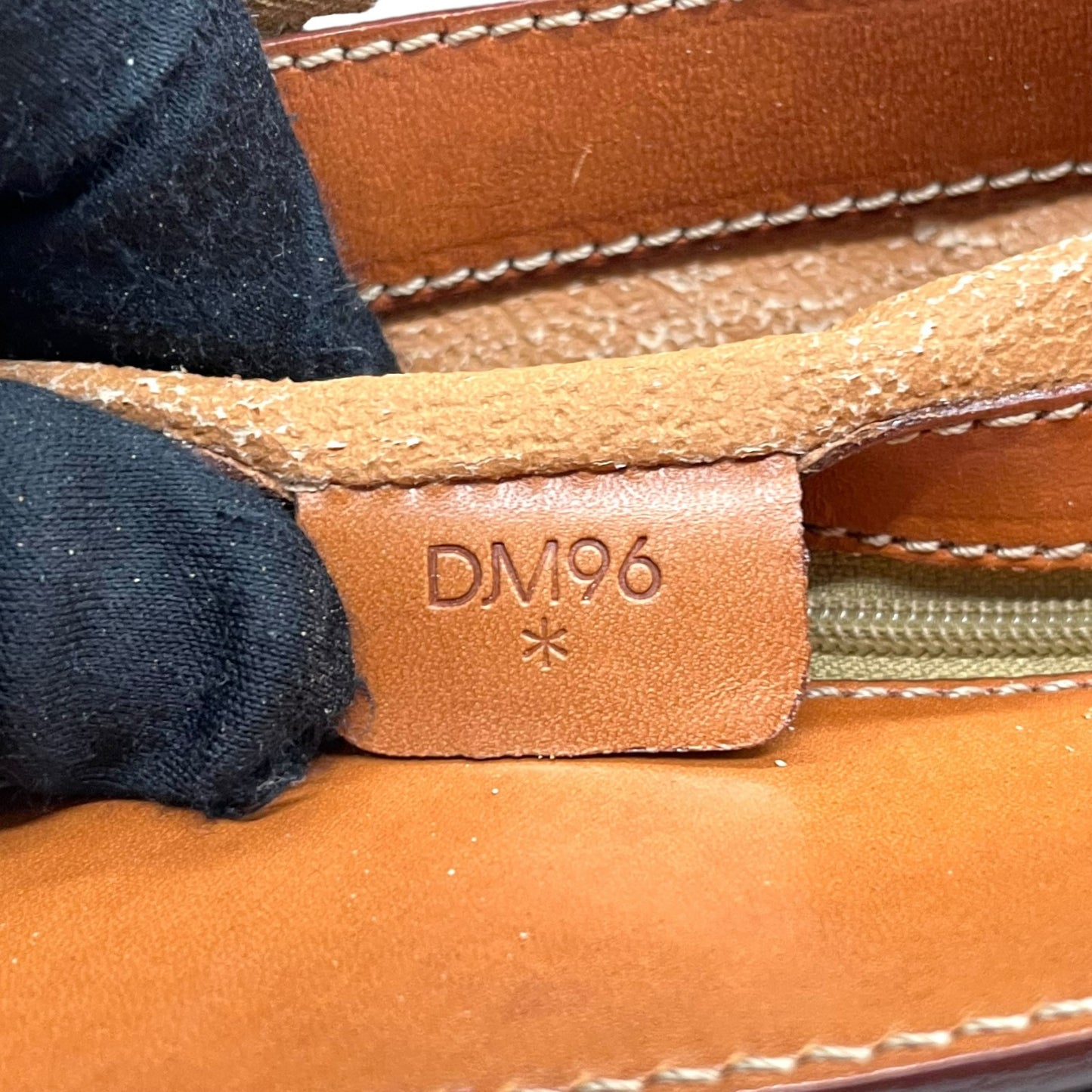 Authentic CELINE Vintage Macadam Handbag Brown PVC Leather Gold Hardware Tote Bag Women's