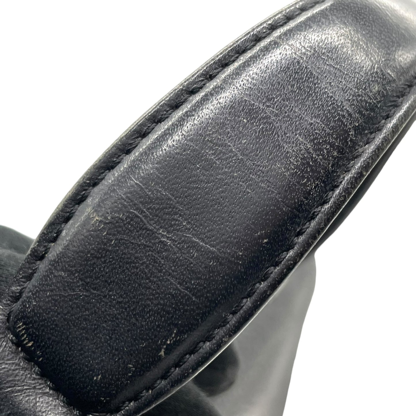 美品 BURBERRYS バーバリーズ フォーマル 2WAY ハンドバッグ ショルダーバッグ シボ革 レザー ブラック シルバー金具 ノバチェック シャドーホース ヴィンテージ C5