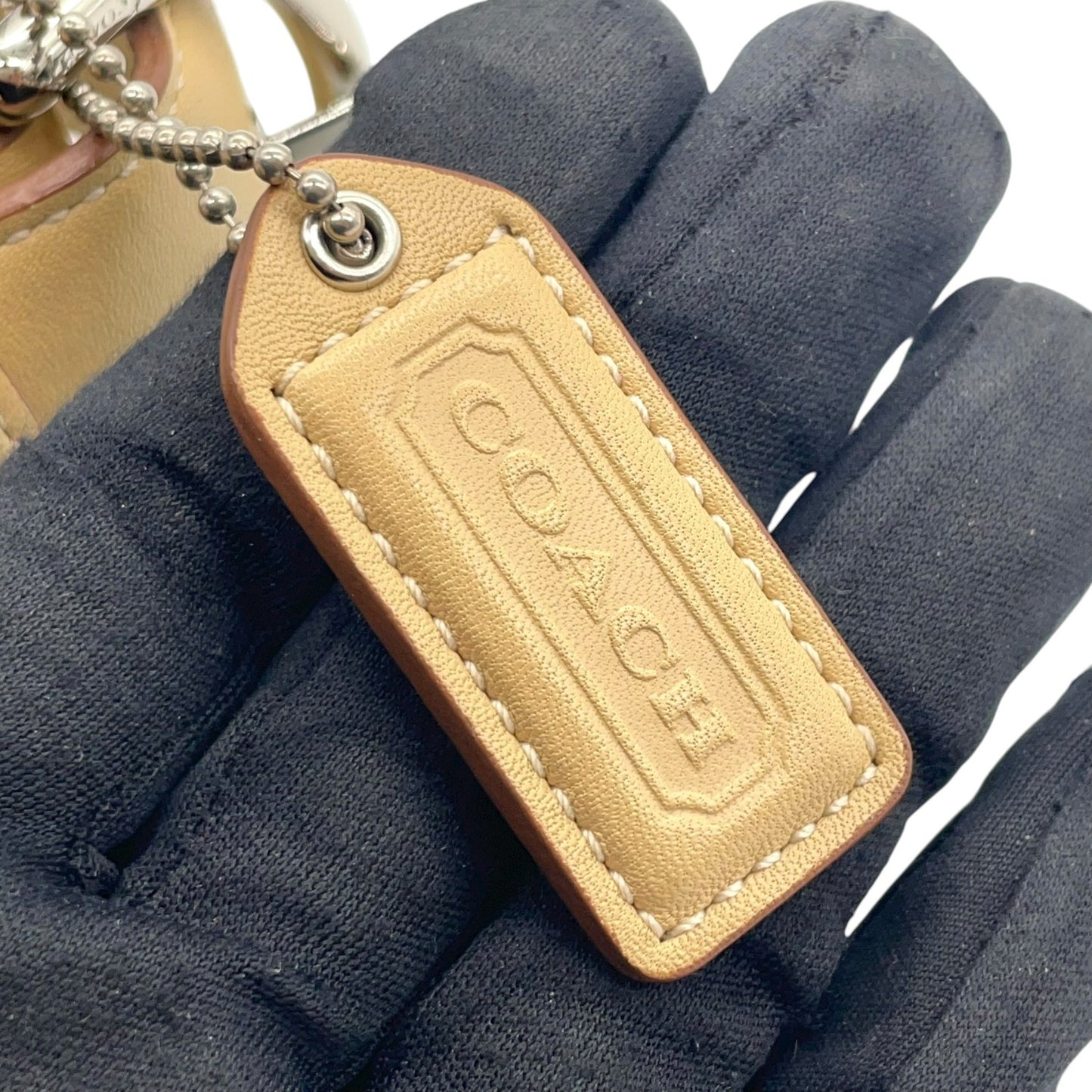 コーチ COACH レザー ホーボーバッグ ワンショルダー ベージュ ショルダーバッグ レディース U2 Y2K 00s