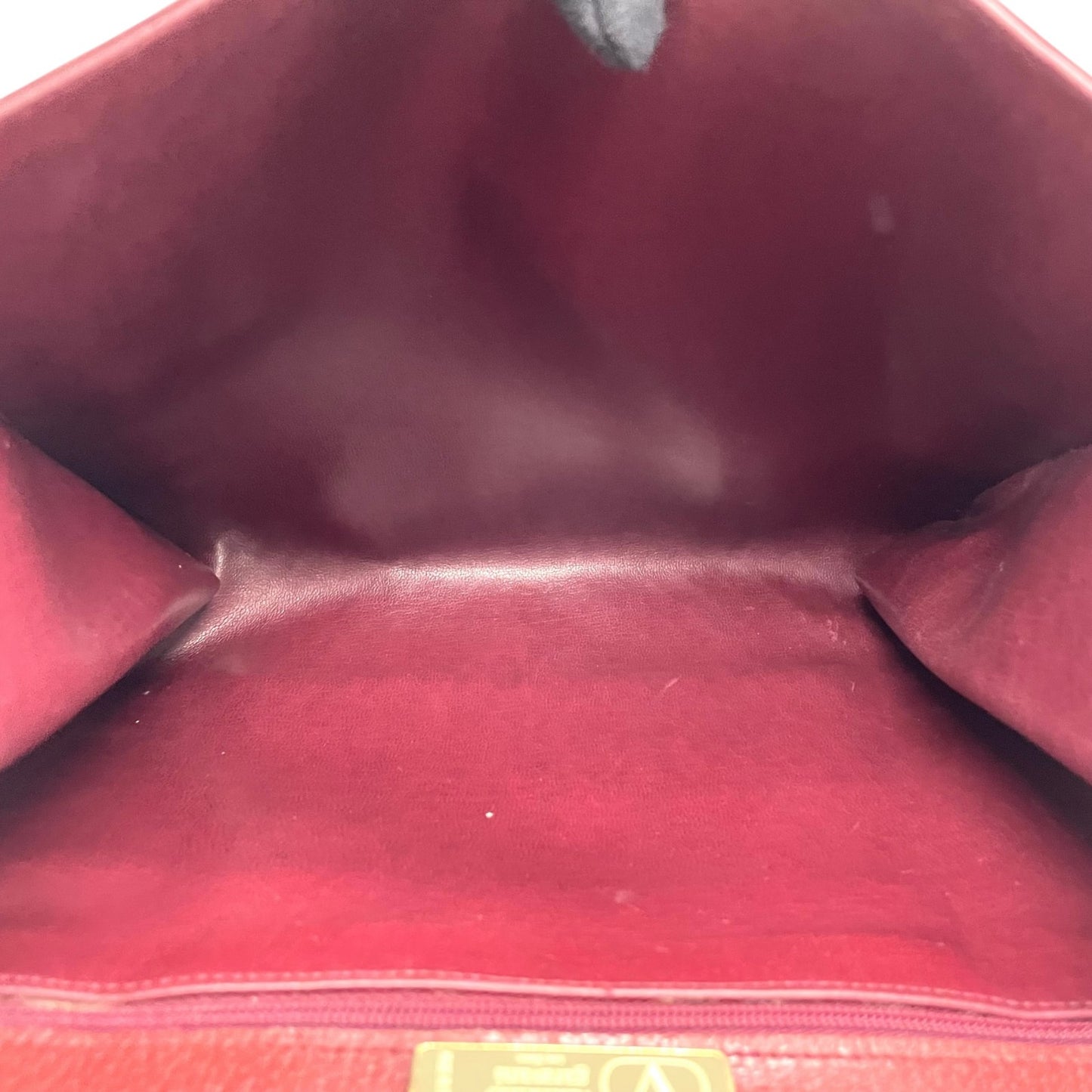 ヴァレンティノ ガラヴァーニ VALENTINO GARAVANI ショルダーバッグ メッセンジャーバッグ レッド ボルドー ワインレッド レザー フリンジ レディース S80