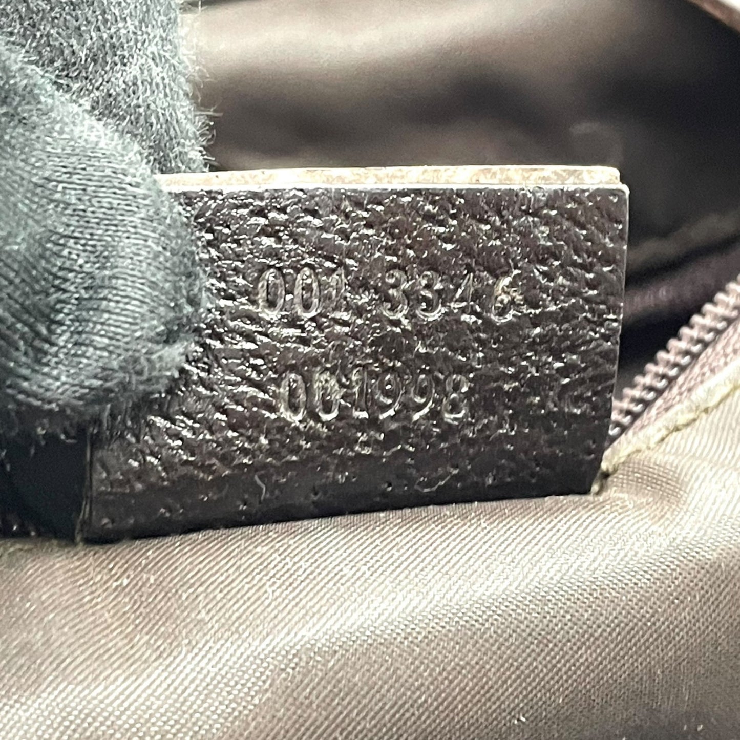 GUCCI グッチ ジャッキー ワンショルダーバッグ カーキ 茶 ブラウン キャンバス レザー シルバー金具 肩掛け可 ホーボー レディース ヴィンテージ B4