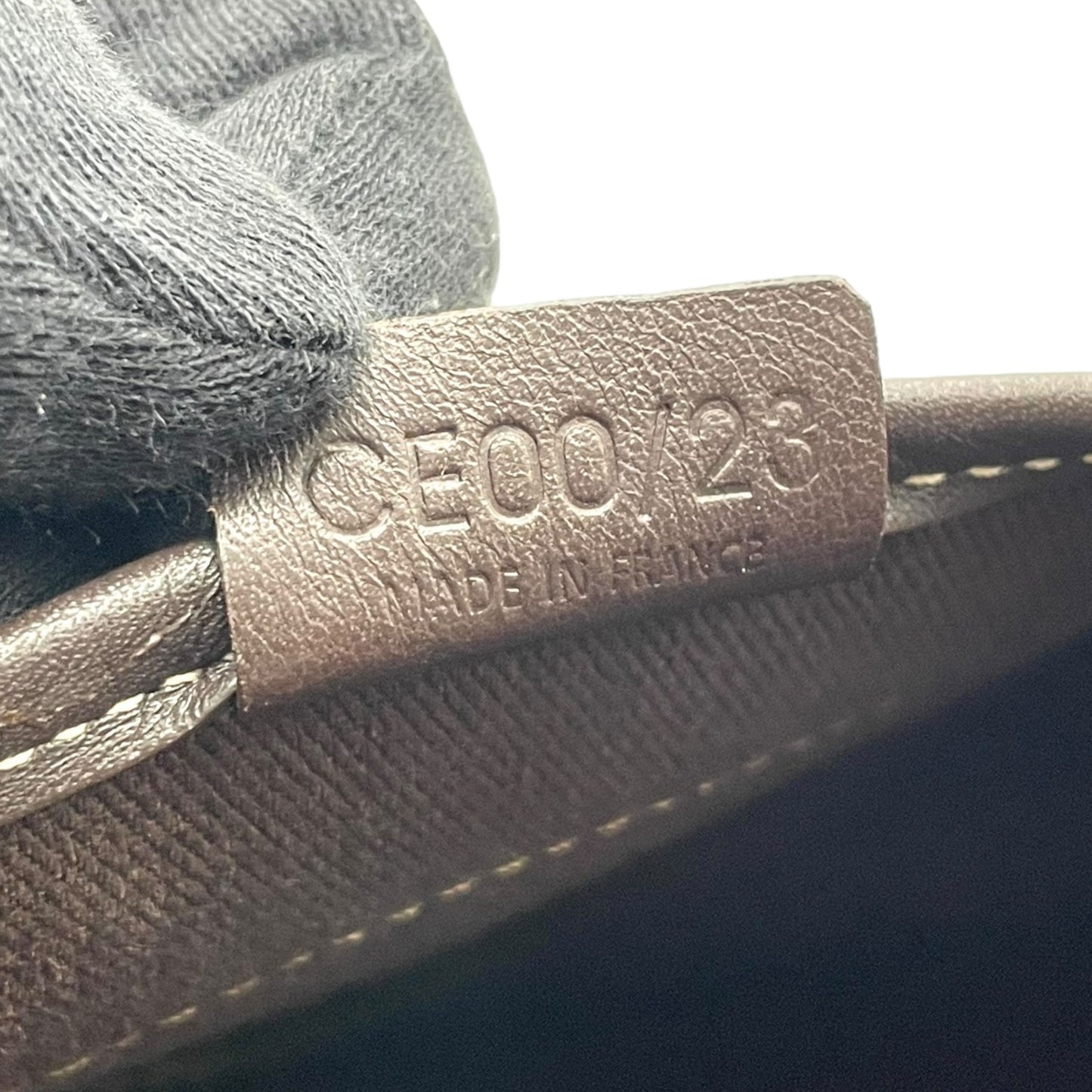 美品 CELINE セリーヌ マカダム トリオンフ ショルダーバッグ キャンバス×レザー ベージュ×ブラウン レディース ヴィンテージ 正規品 K9