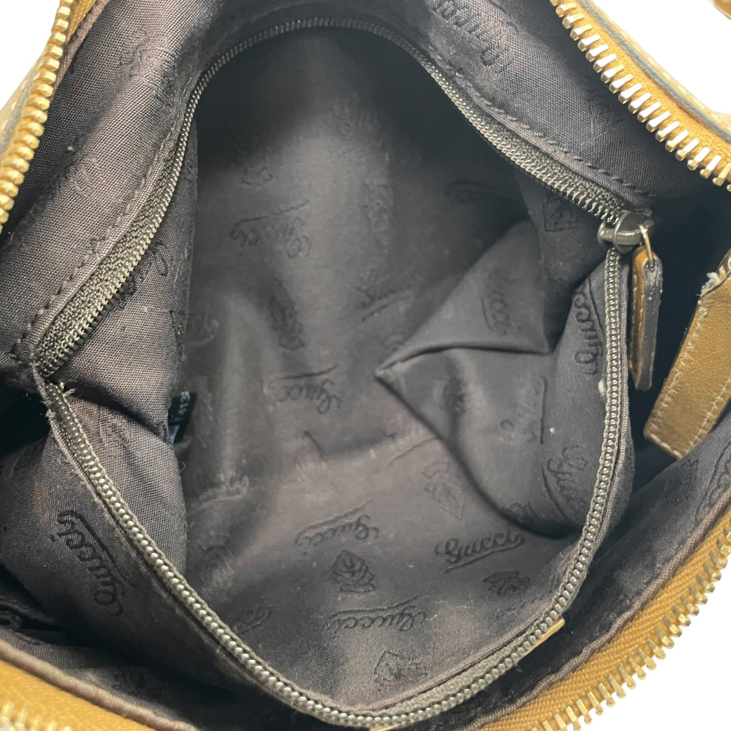 GUCCI グッチ ワンショルダー バッグ グッチシマ Dリング 190525 ゴールド レザー GG柄 エンボス 高級 本革 ブランド 鞄 ハンドバッグ レディース メンズ ユニセックス 肩掛け ワンハンドル ラグジュアリー 正規品 D5 バック