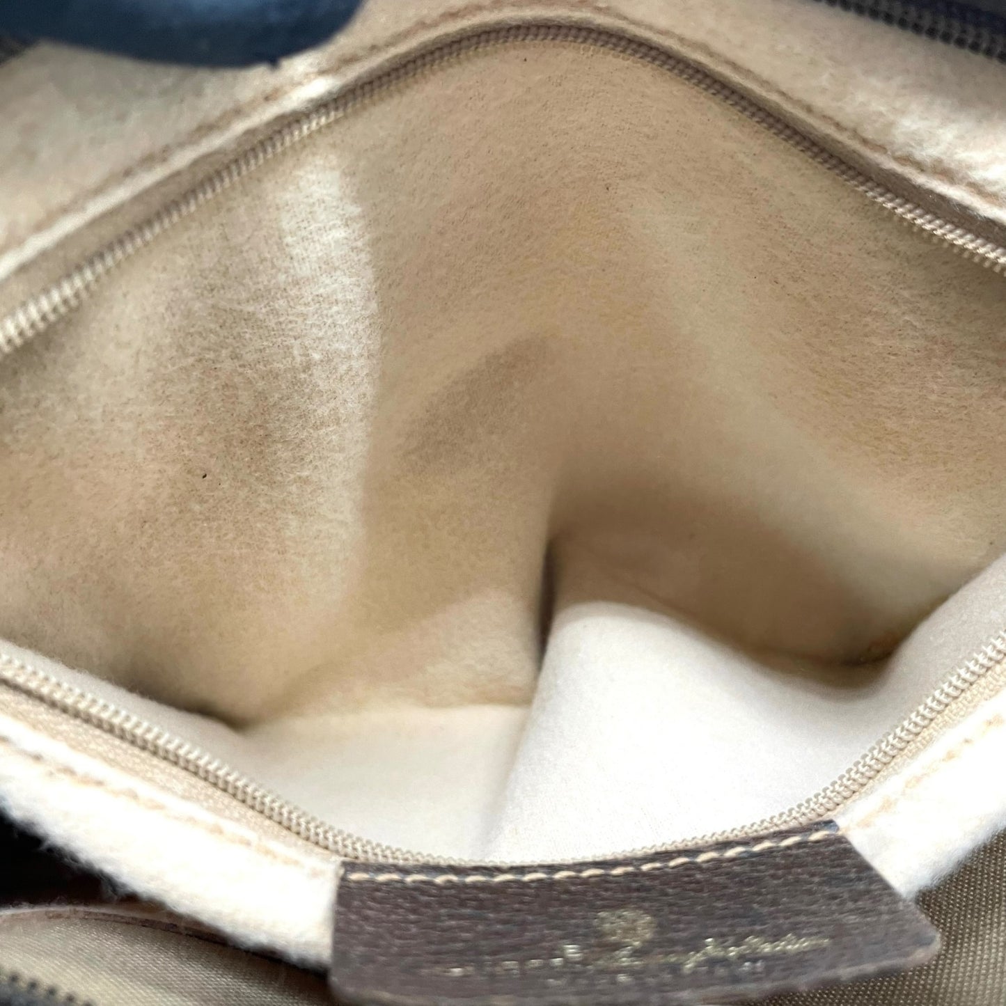 GUCCI グッチ GGスプリーム クラッチバッグ セカンドバッグ 茶 ブラウン グレー PVC レザー ゴールド金具 オールドグッチ ヴィンテージ メンズ レディース C4