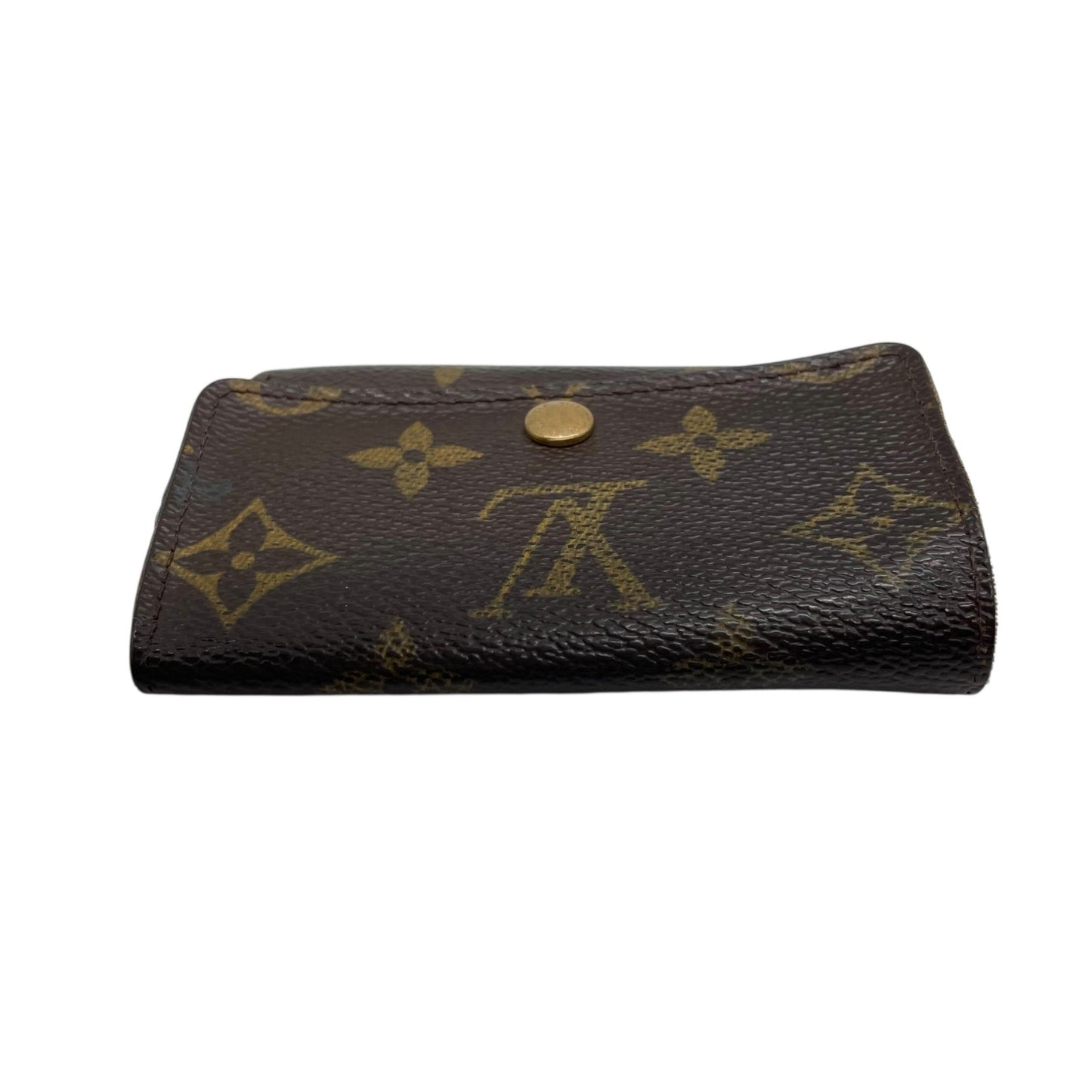 ルイヴィトン LOUIS VUITTON LV モノグラム ミュルティクレ 6連 キーケース M62630 茶色 ブラウン PVC レザー 1