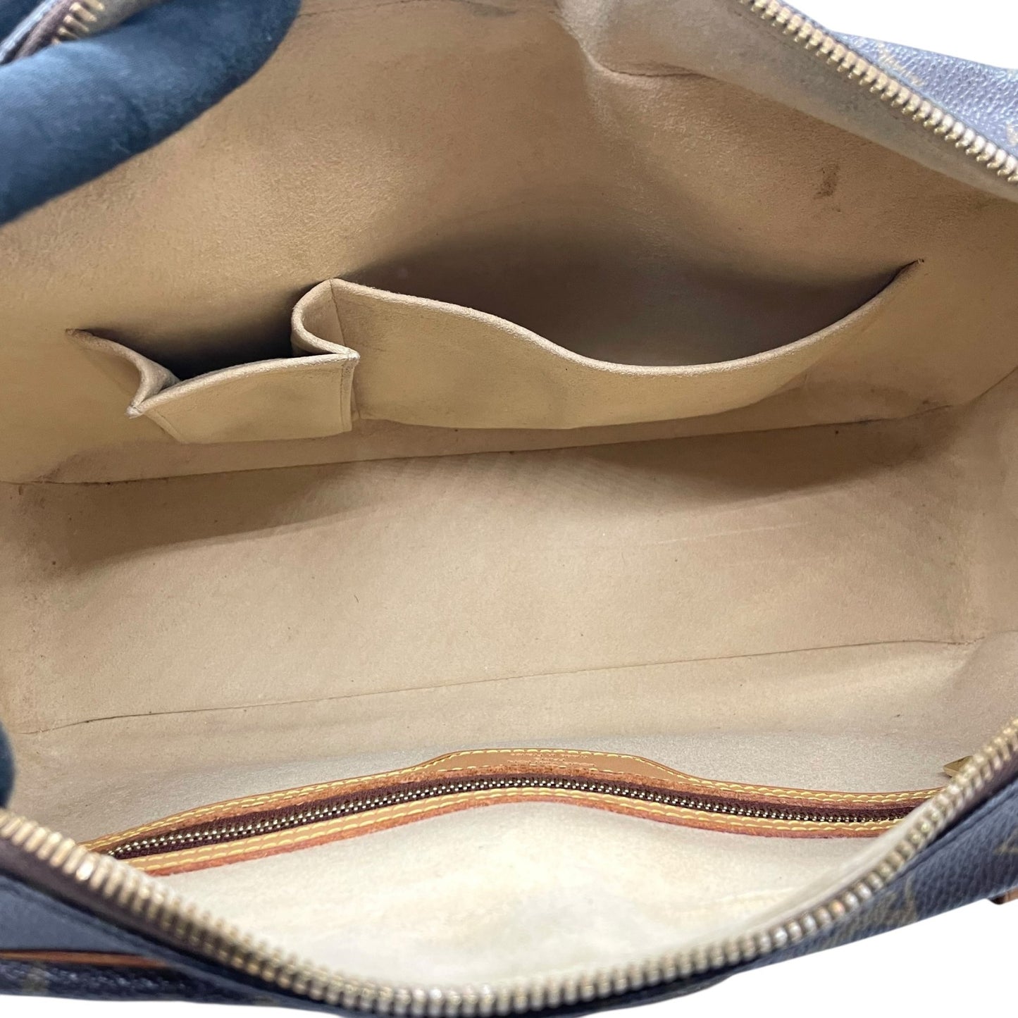 Authentic LOUIS VUITTON Monogram Cite Shoulder Bag M51181 Brown PVC Leather Gold Hardware Tote Bag Men's Women's Shoulder Strap